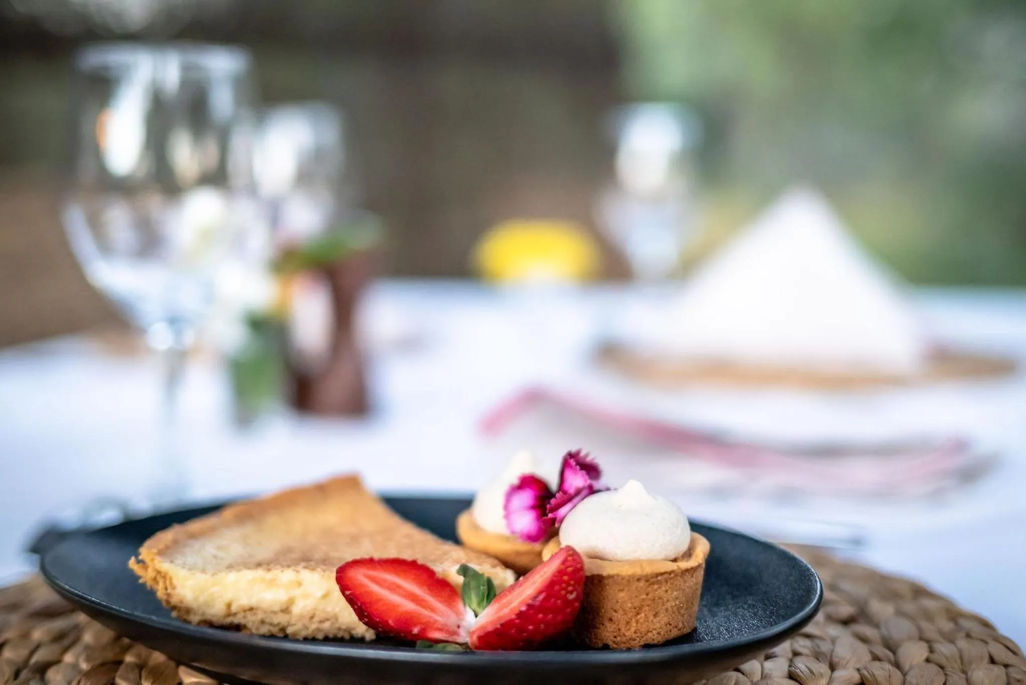 Food in Rafiki Bush Lodge