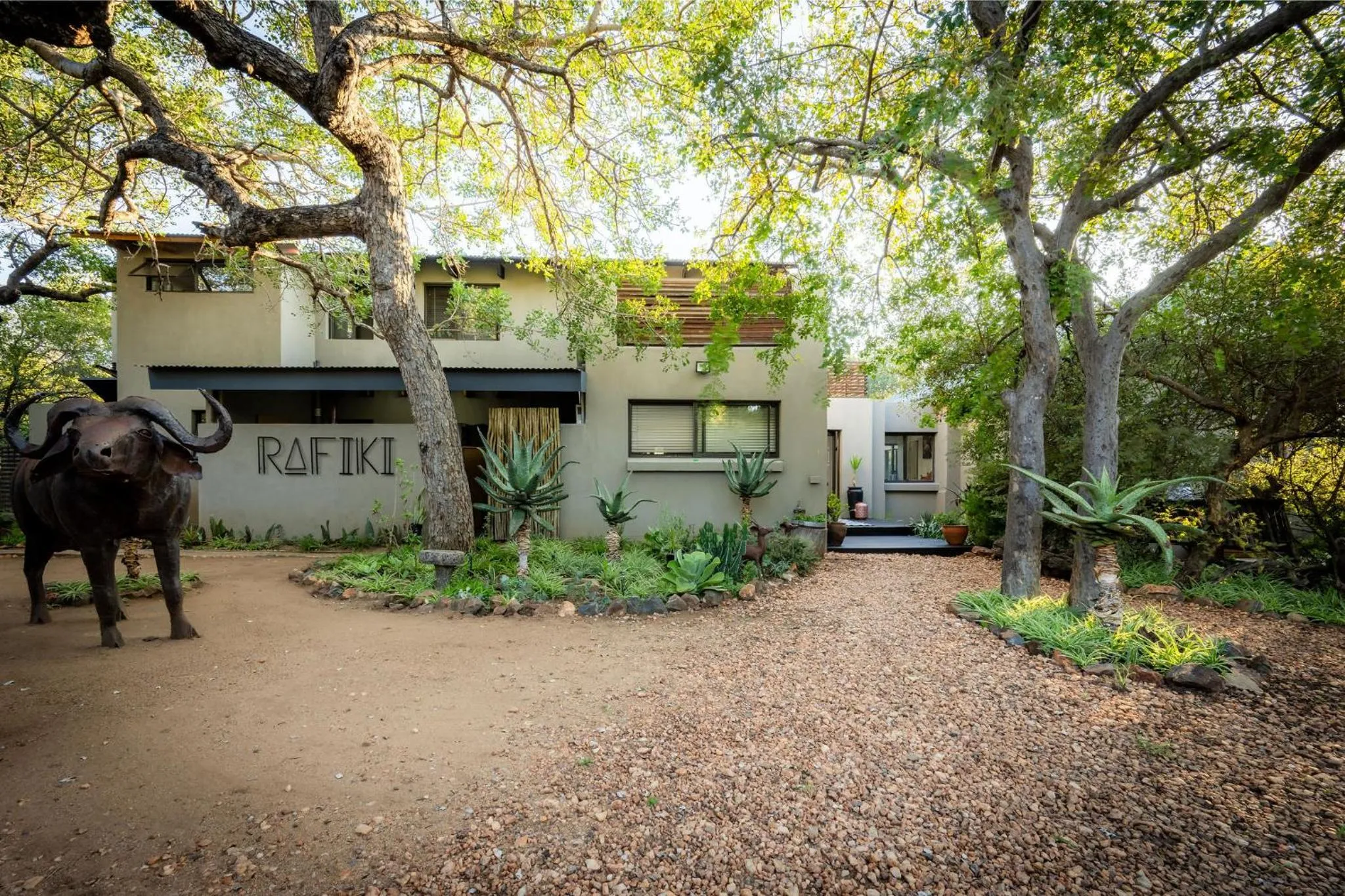Facade/entrance in Rafiki Bush Lodge