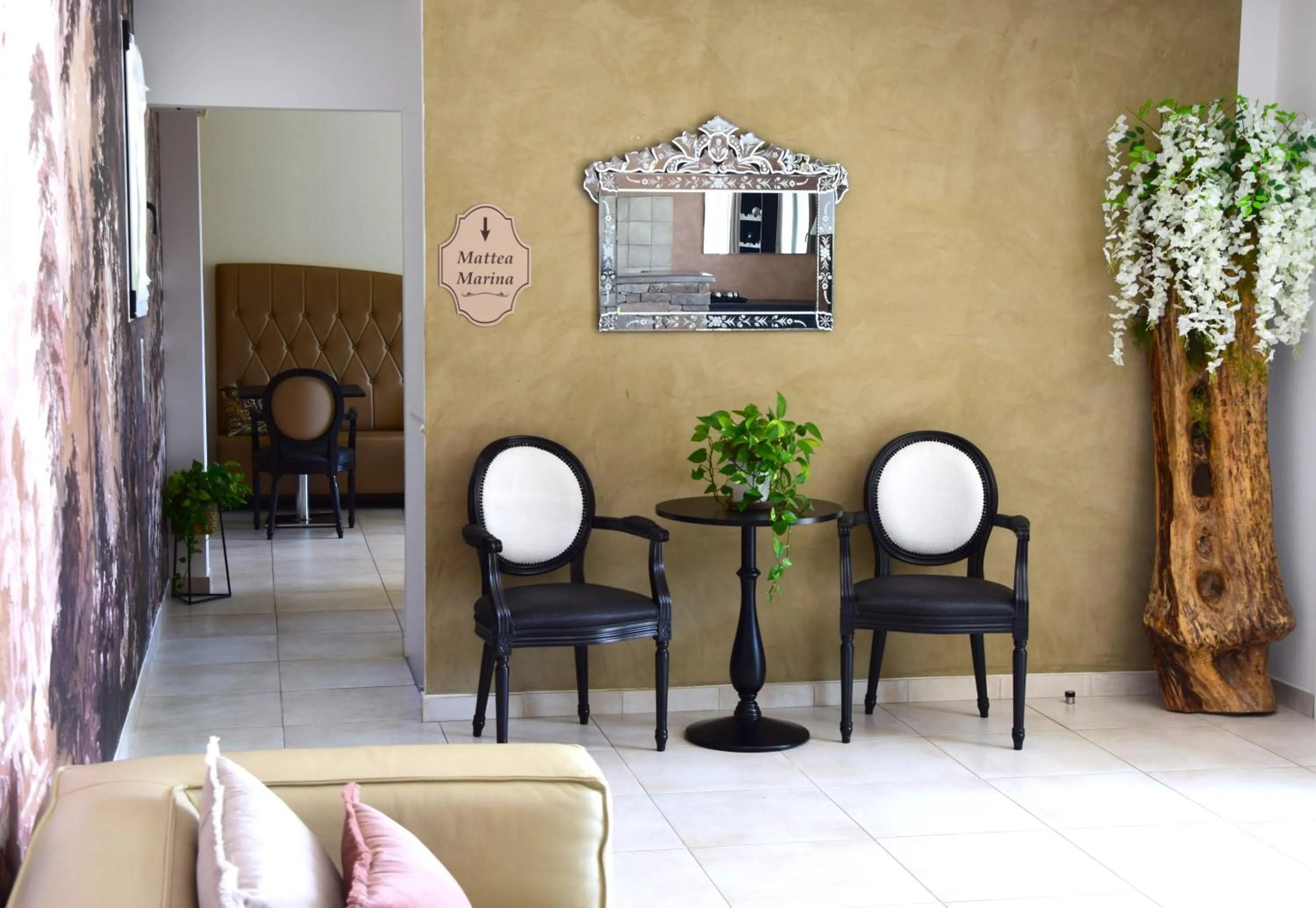 Lobby or reception in Cas'Anna Lidia - Hôtel De Charme
