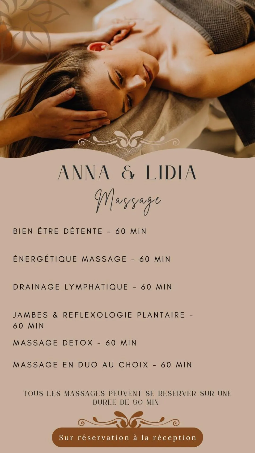 Spa and wellness centre/facilities in Cas'Anna Lidia - Hôtel De Charme