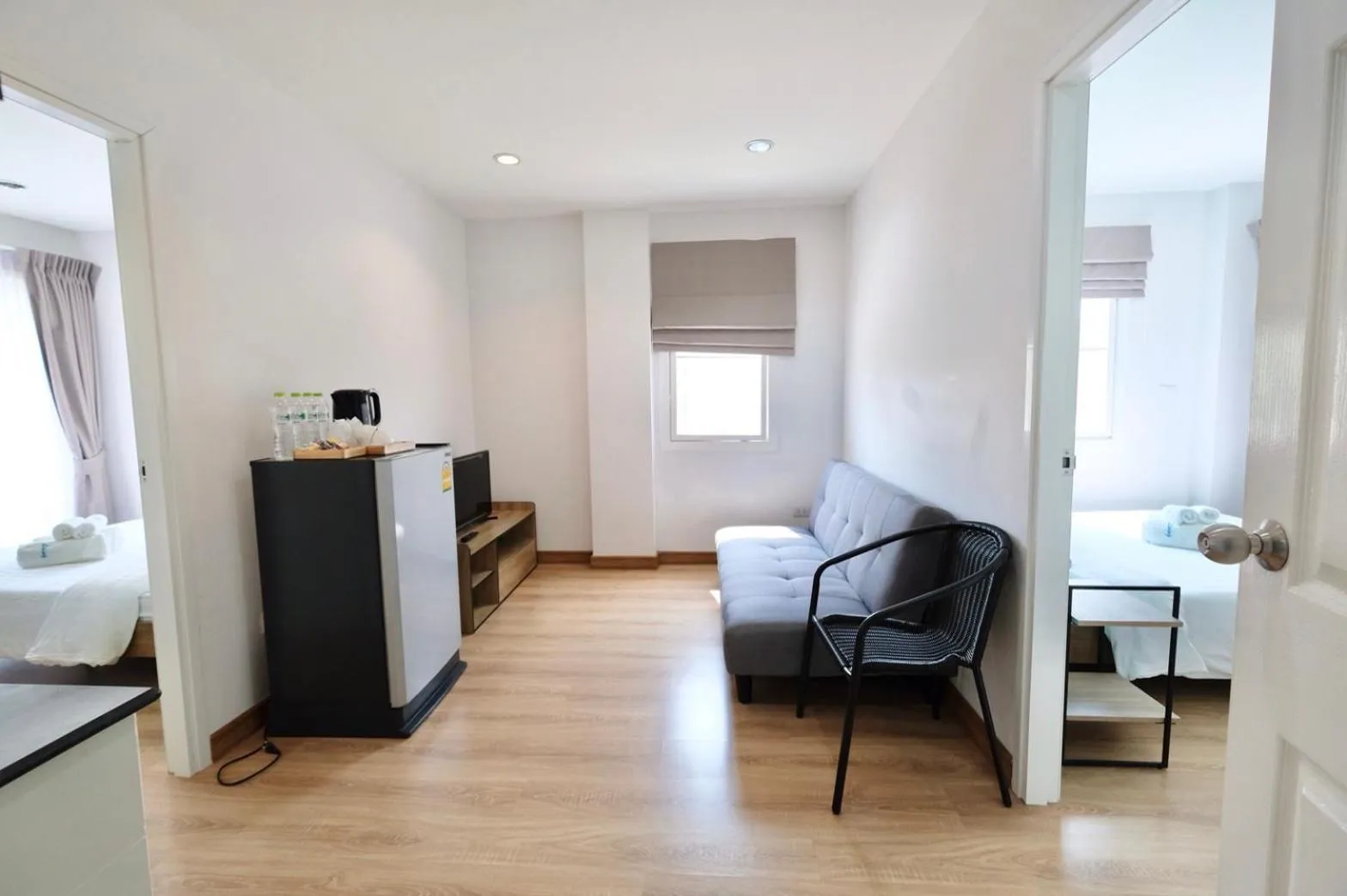 Living at Sphere Family room