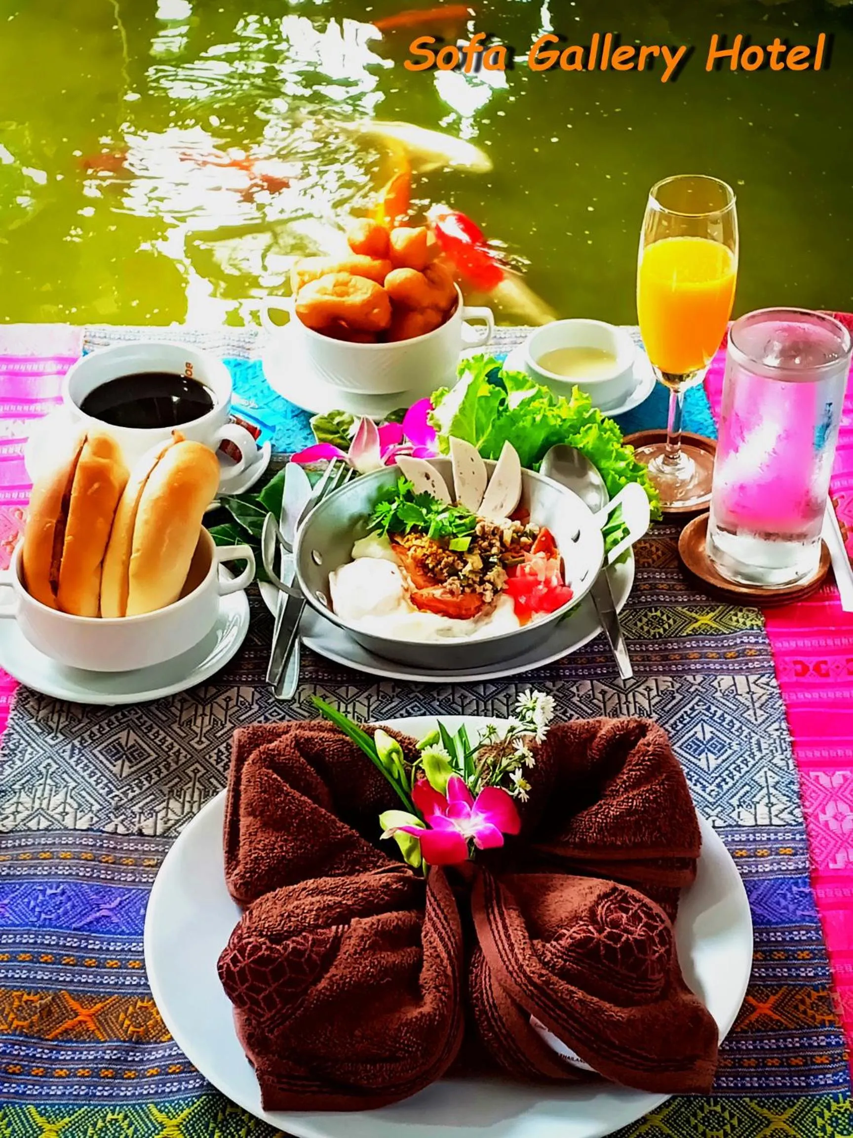 Breakfast in Sofa Gallery Hotel