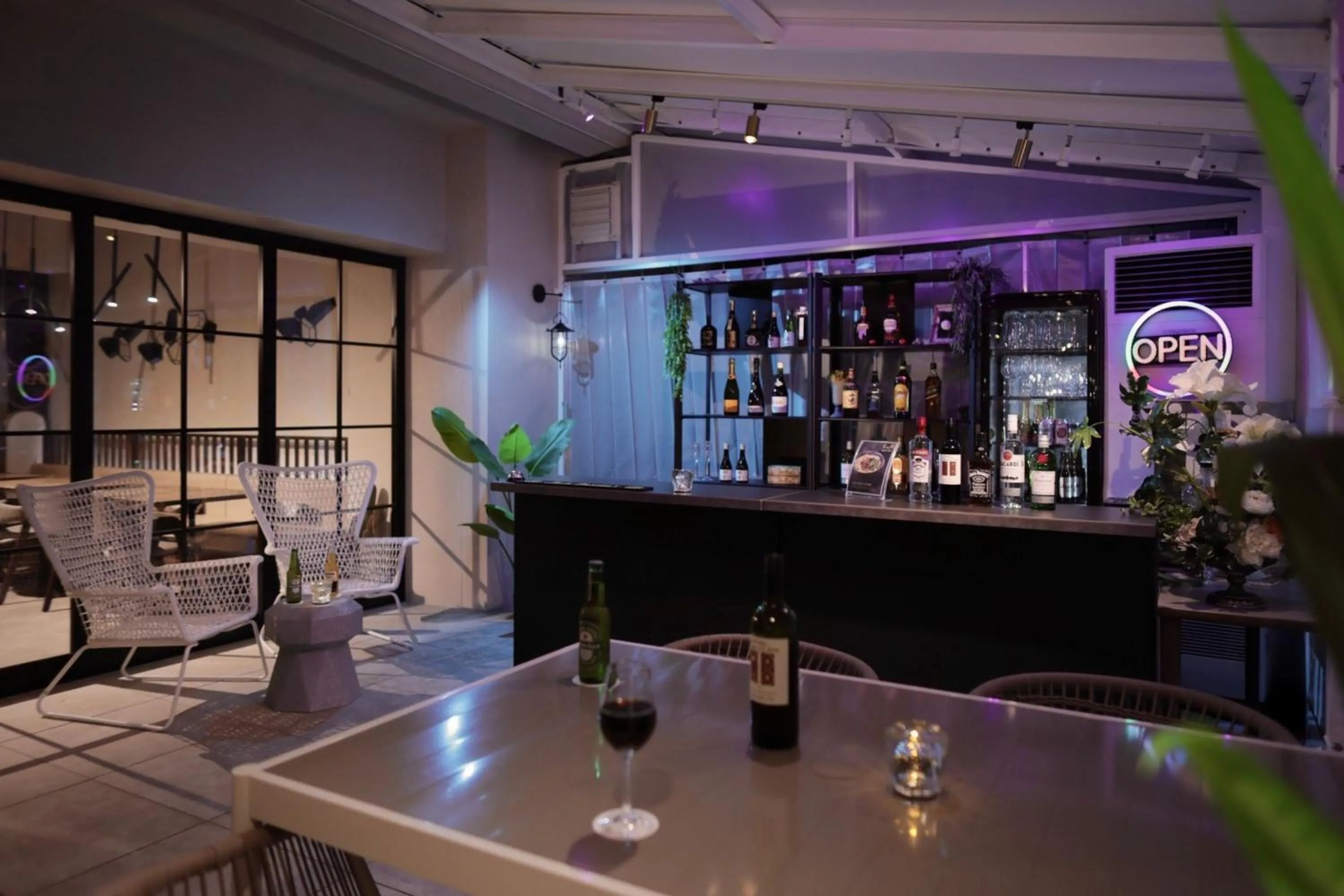 Lounge or bar in Dotombori Crystal Hotel 3