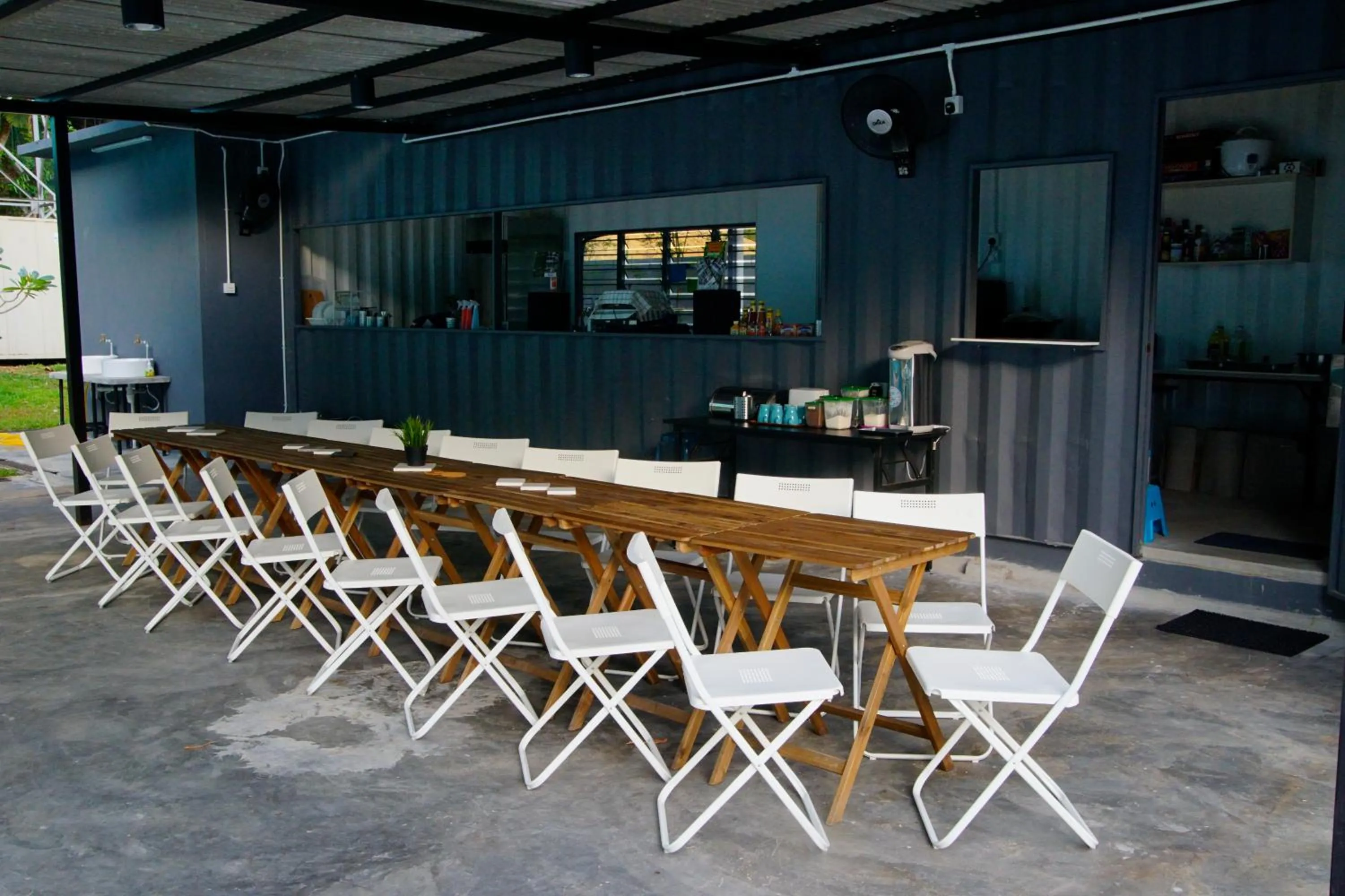 Kitchen or kitchenette in Sarang by the brook