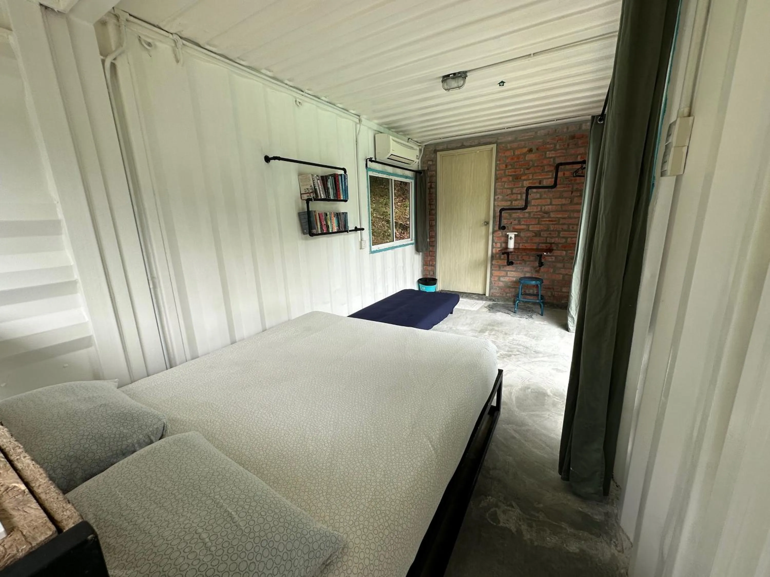 Bed in Sarang by the brook