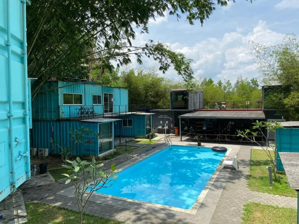 Swimming pool in Sarang by the brook