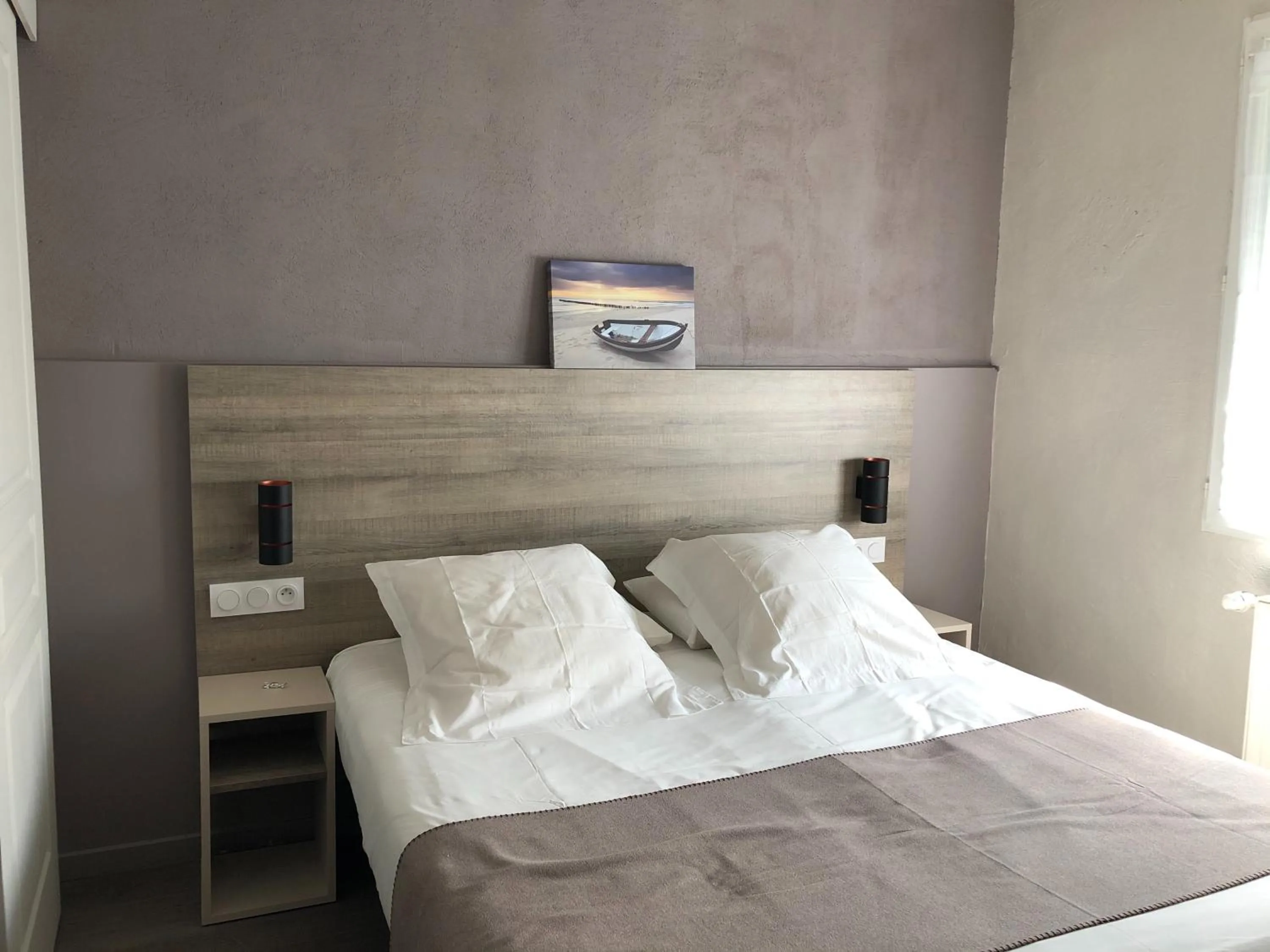 Bed in Hôtel Du Viaduc