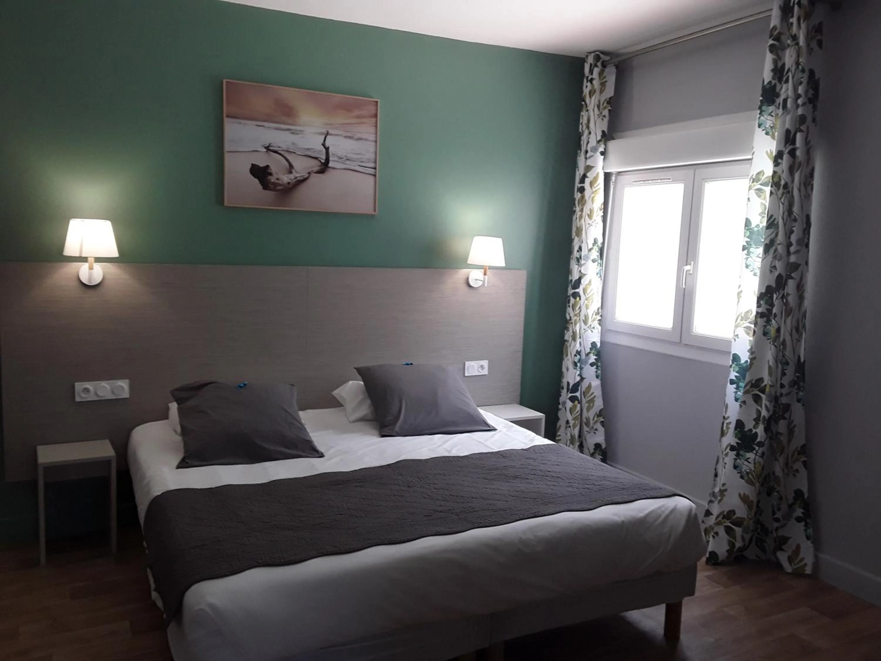 Bed in Hôtel Du Viaduc