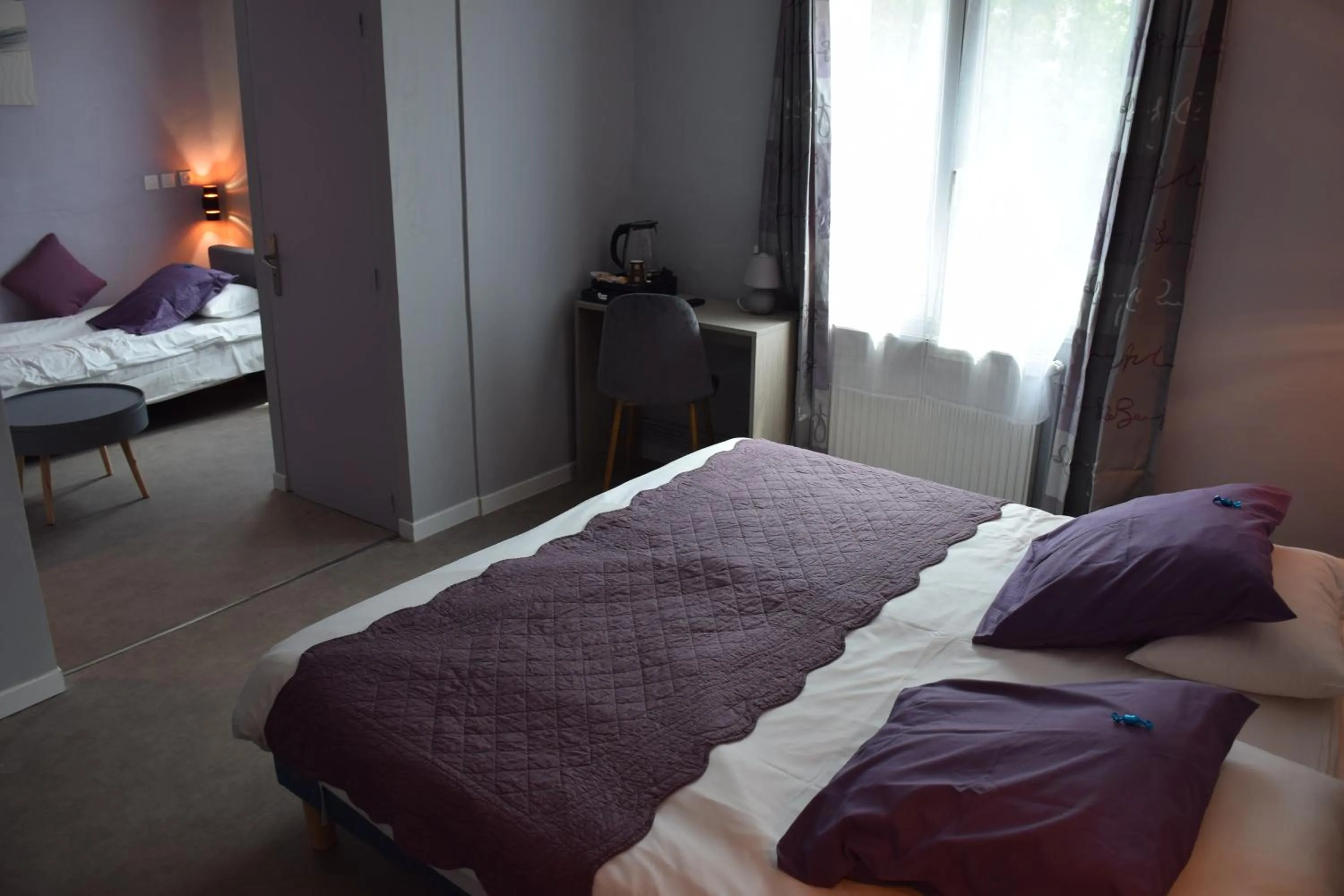 Bed in Hôtel Du Viaduc