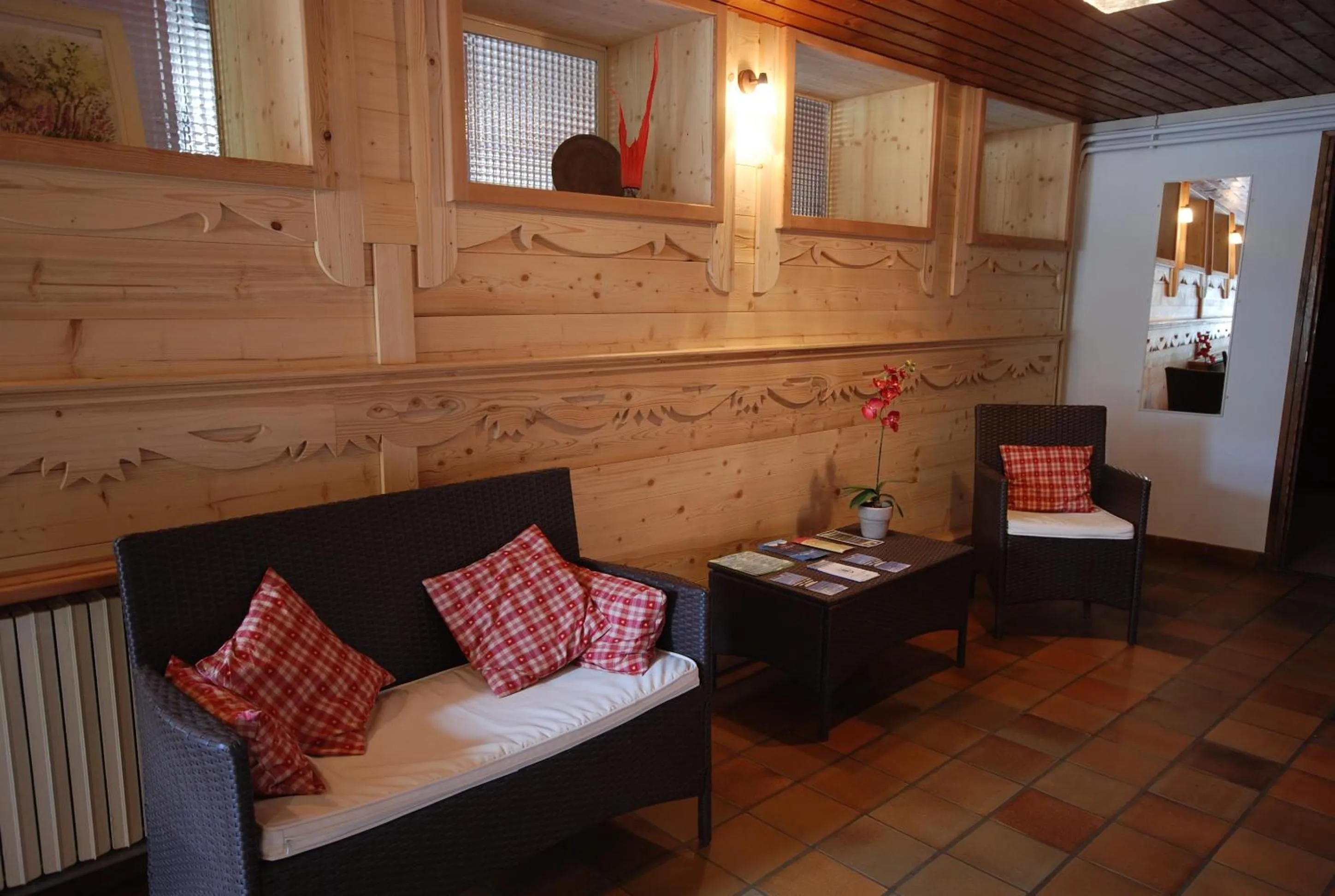 Decorative detail in B&B l'Edelweiss