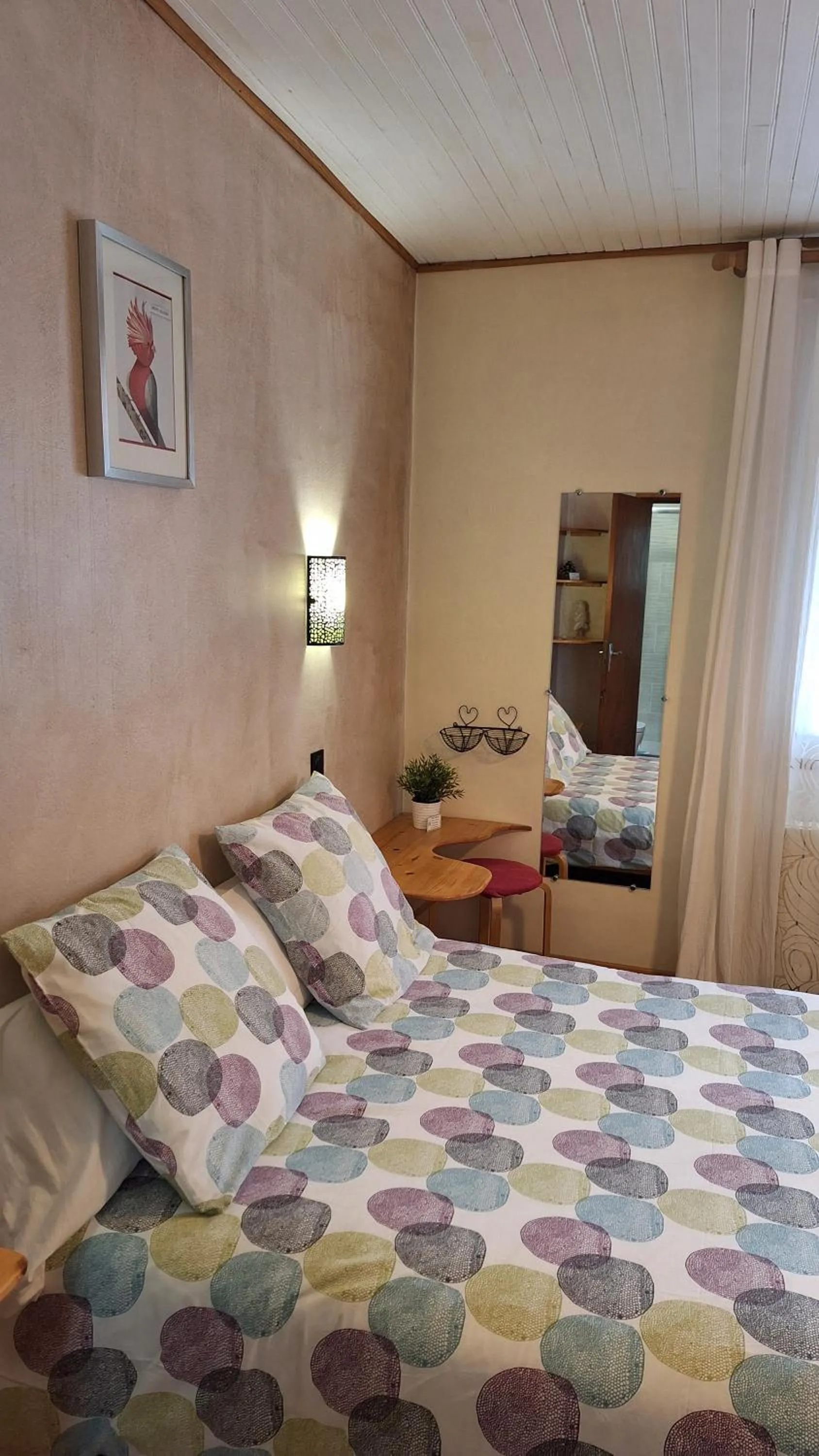 View (from property/room), Bed in B&B l'Edelweiss