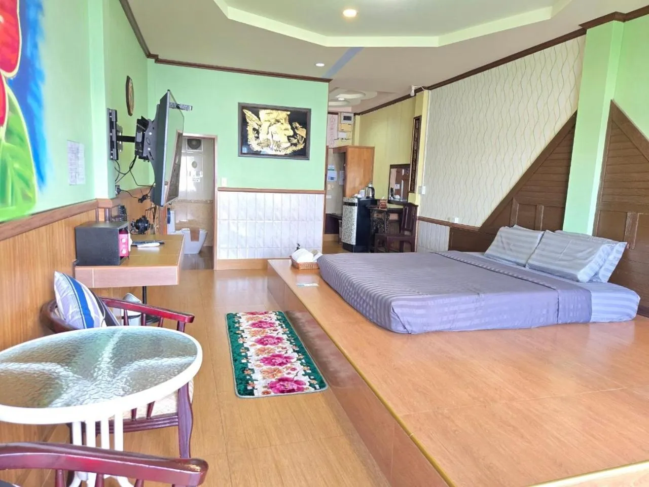 Bed in Suwanna Riverside