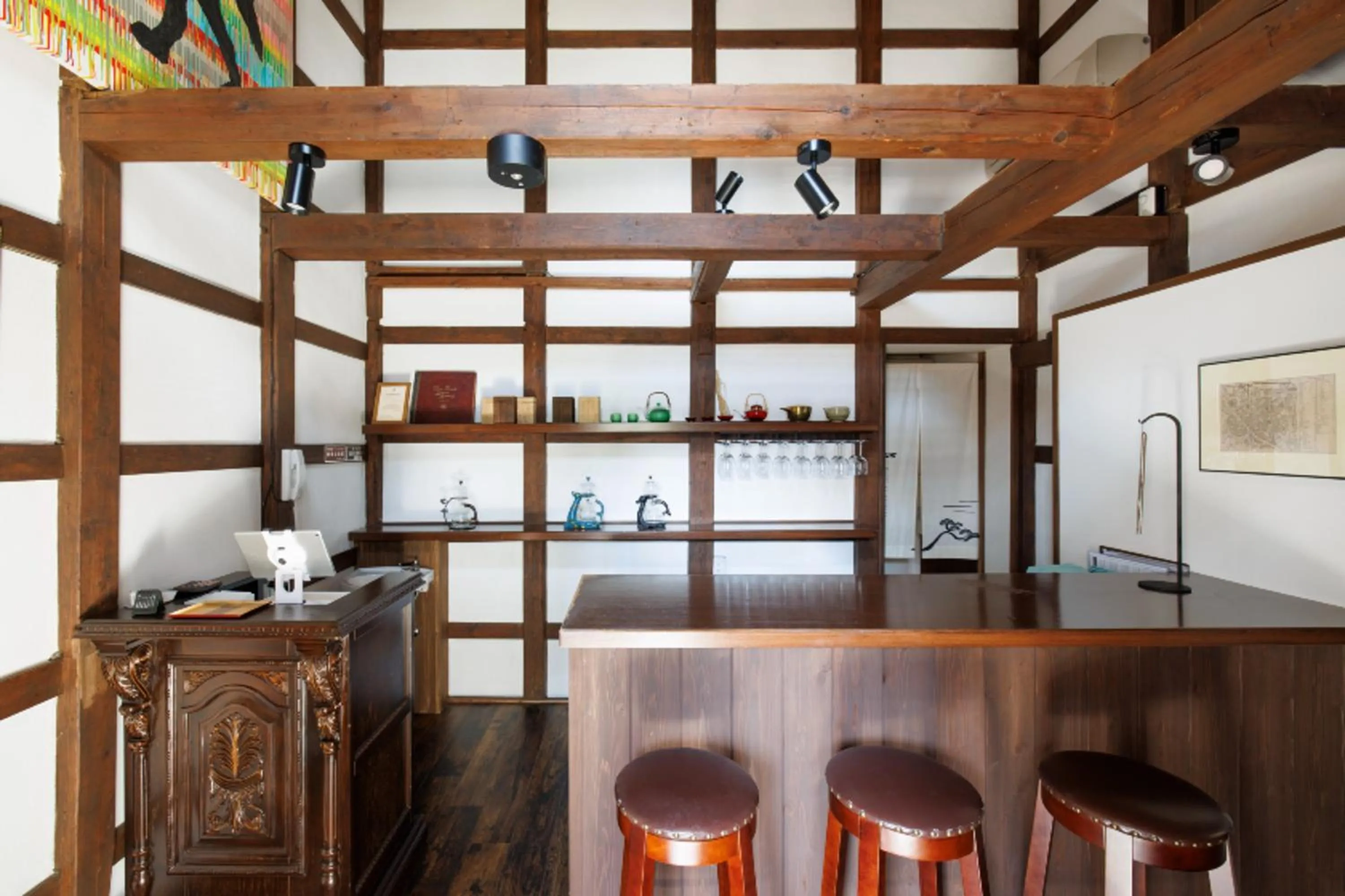 Dining area in Machi no Odoriba