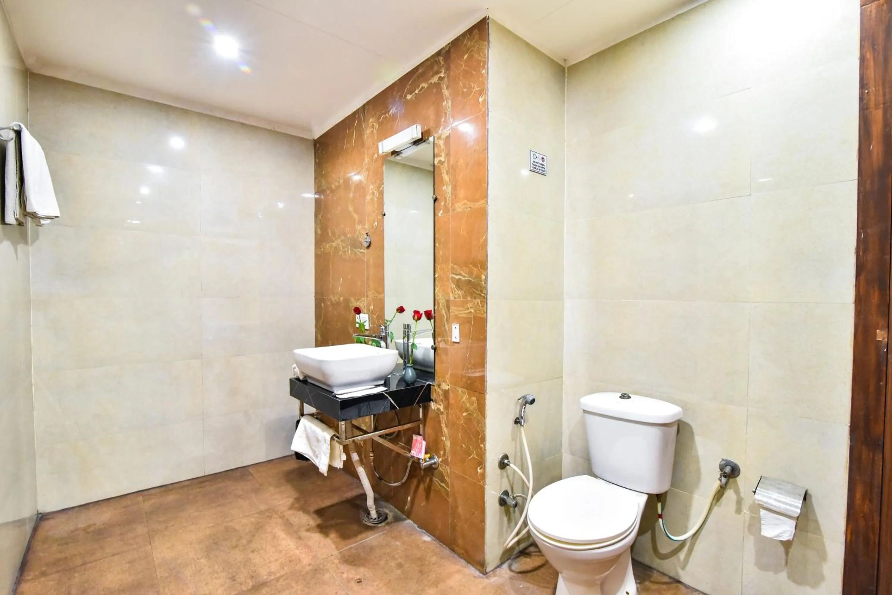 Toilet in Pinaz Royale