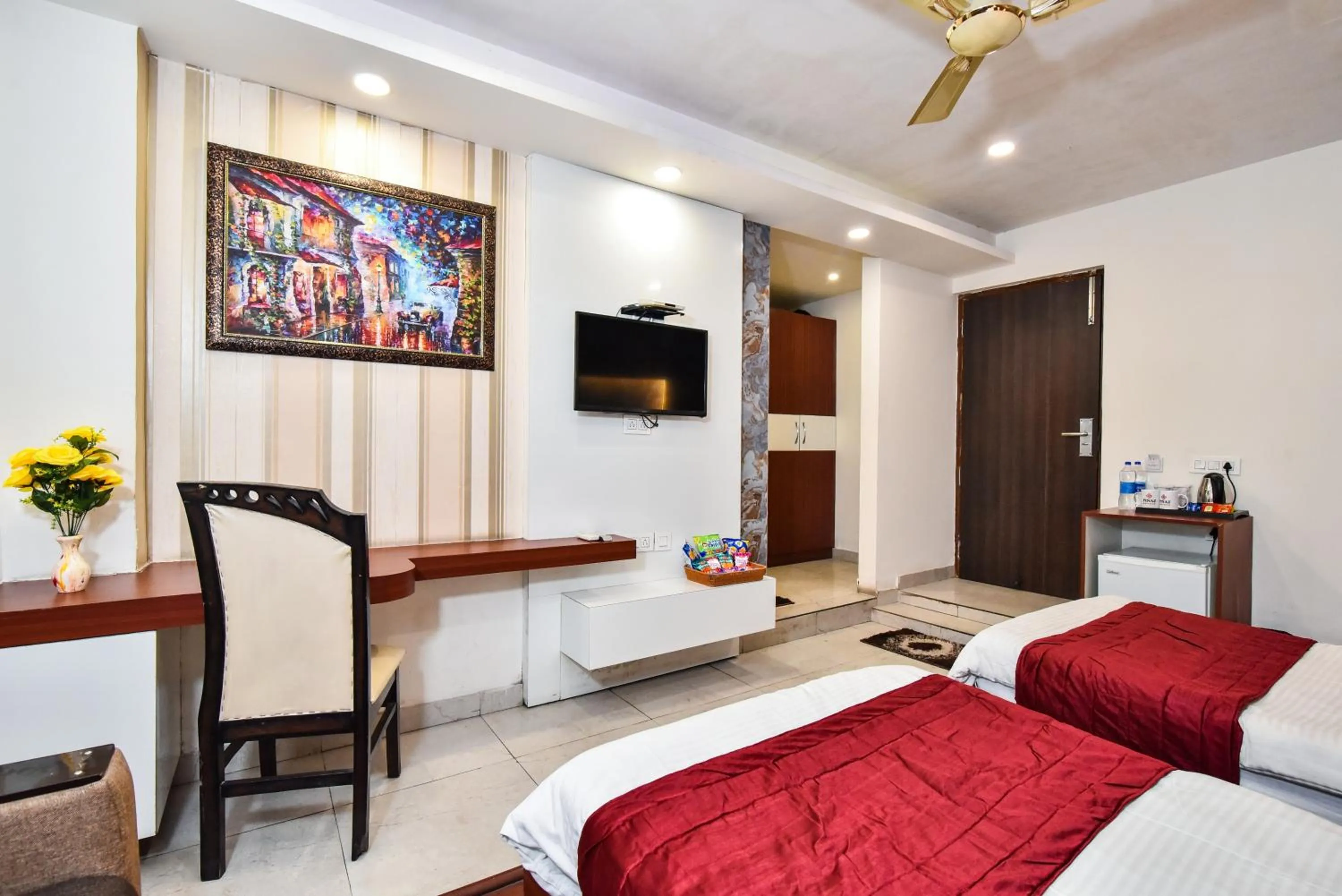 TV and multimedia, Bed in Pinaz Royale