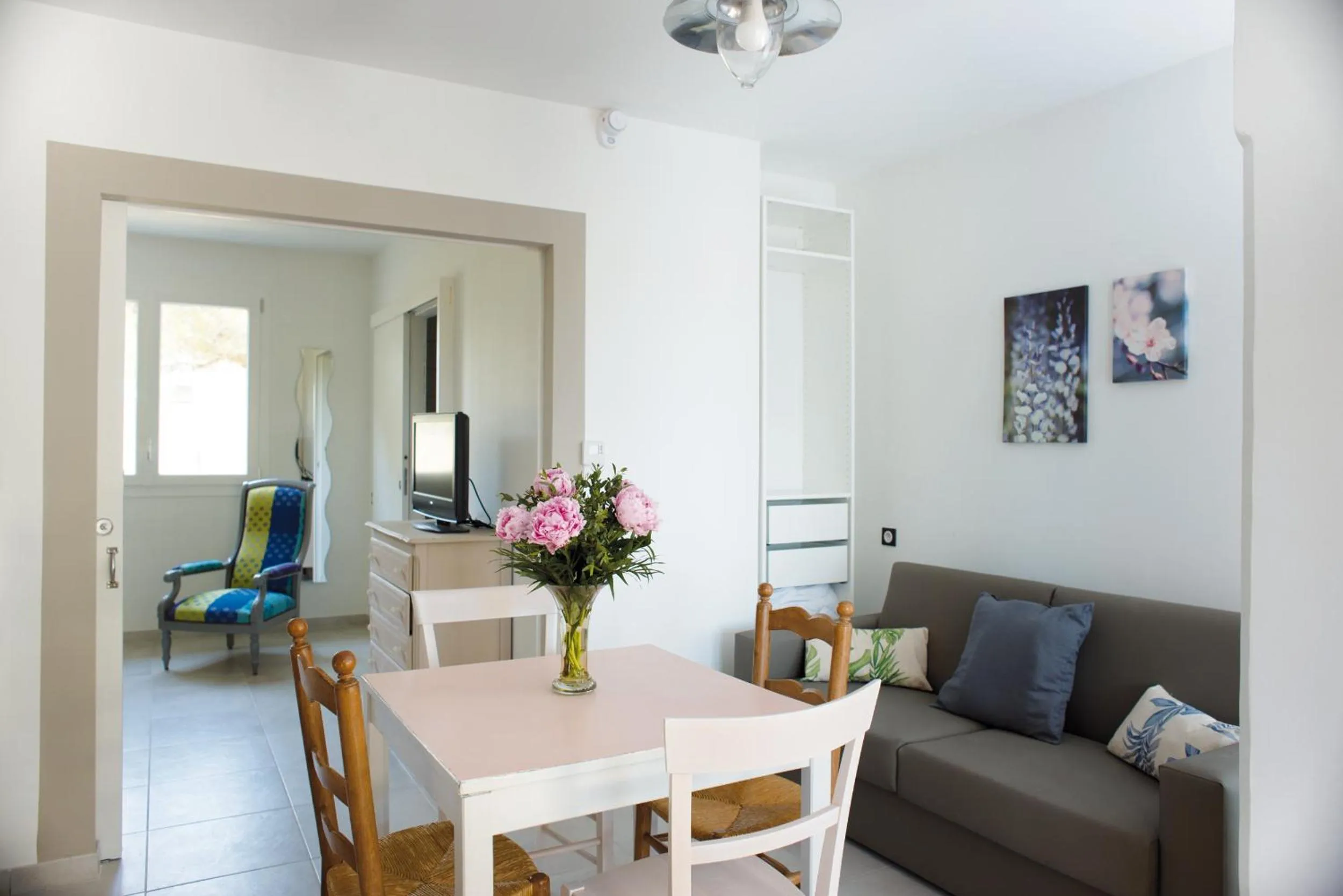 Seating area in Appartements des Joncas