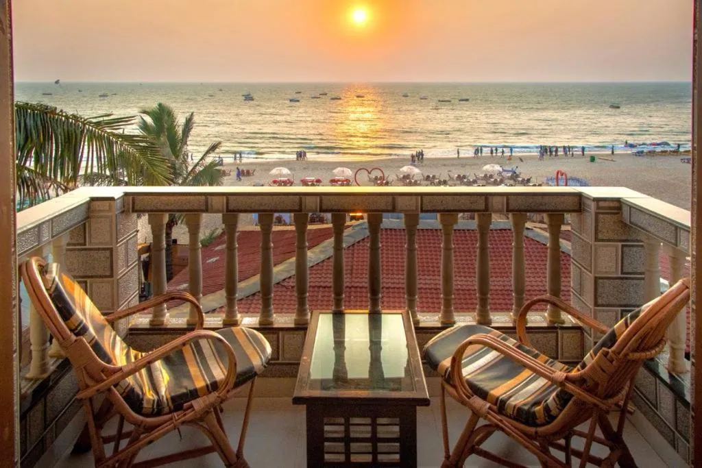 Balcony/Terrace in Larios Beach Holidays