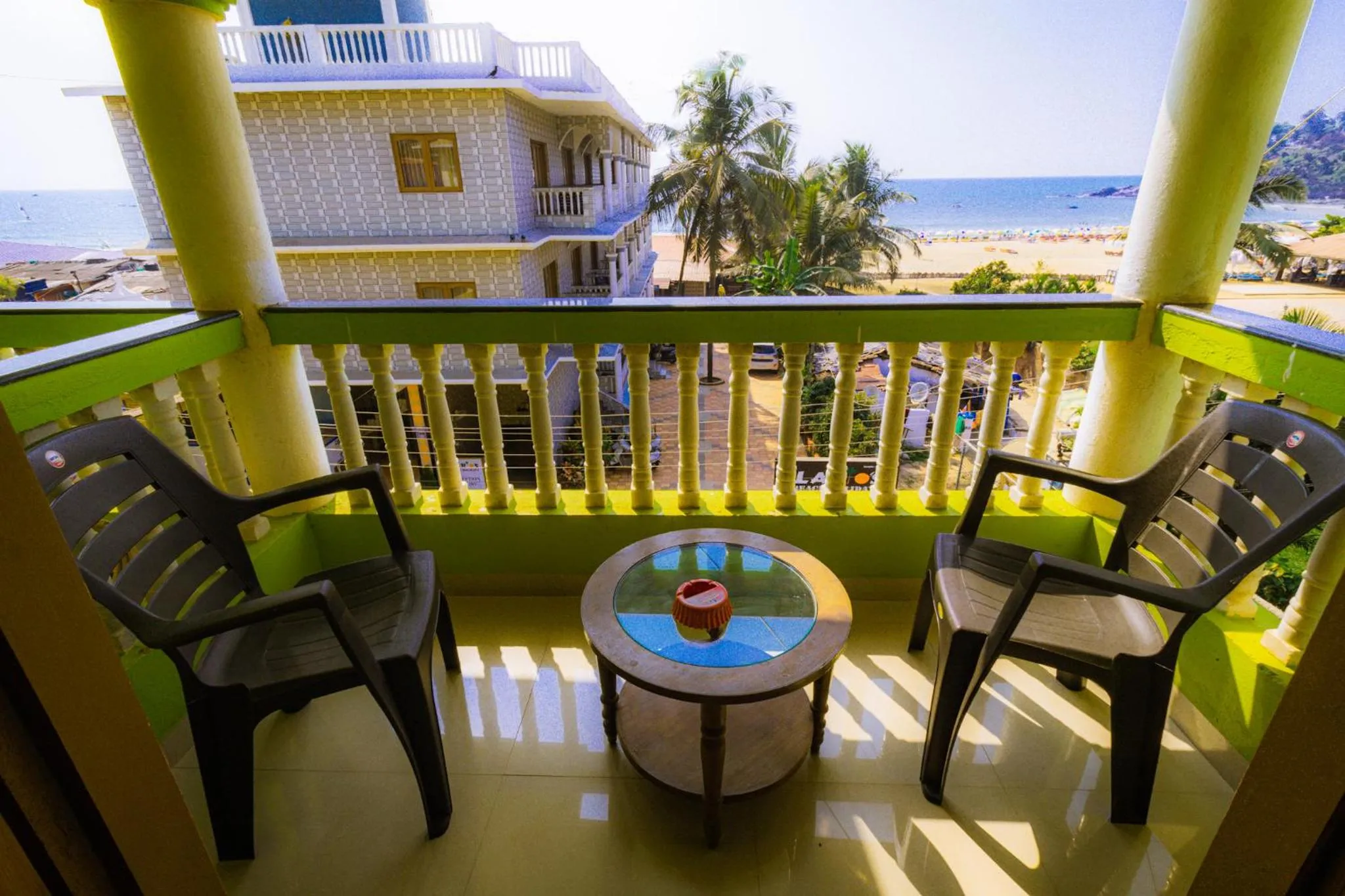 Balcony/Terrace in Larios Beach Holidays