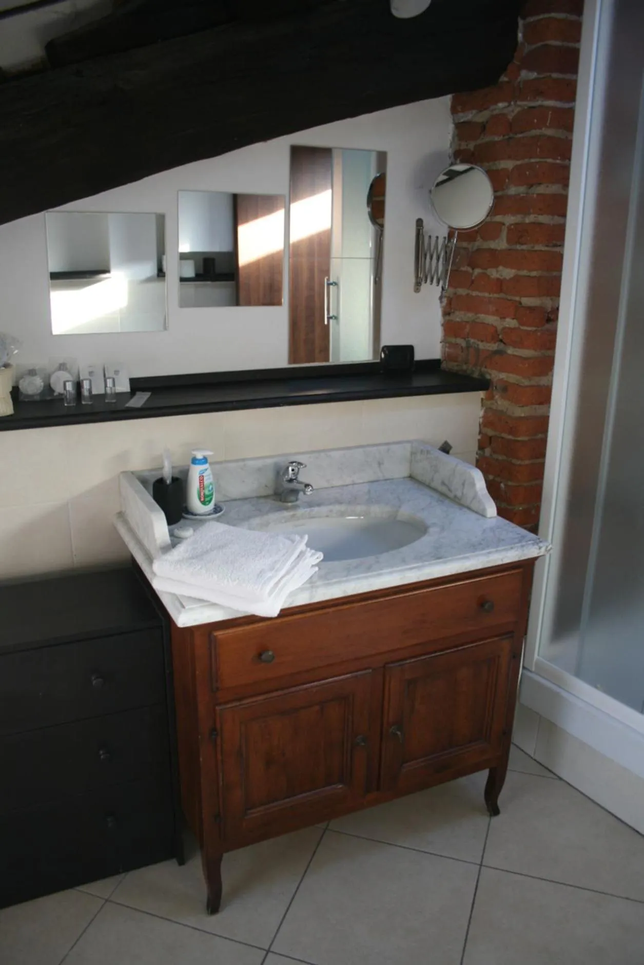 Bathroom in Appartamenti Old Farm