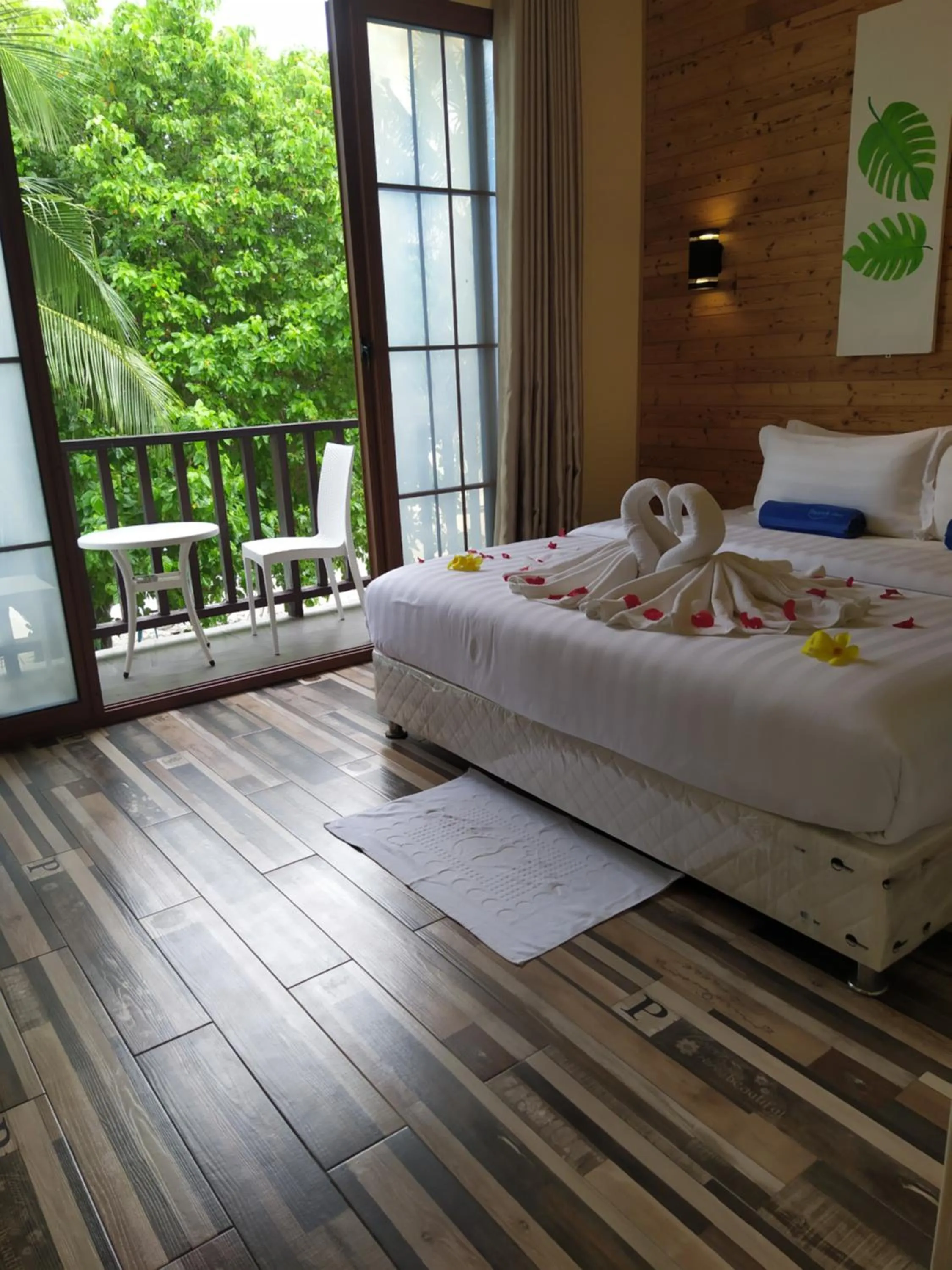 Bed in Thundi Village & Spa