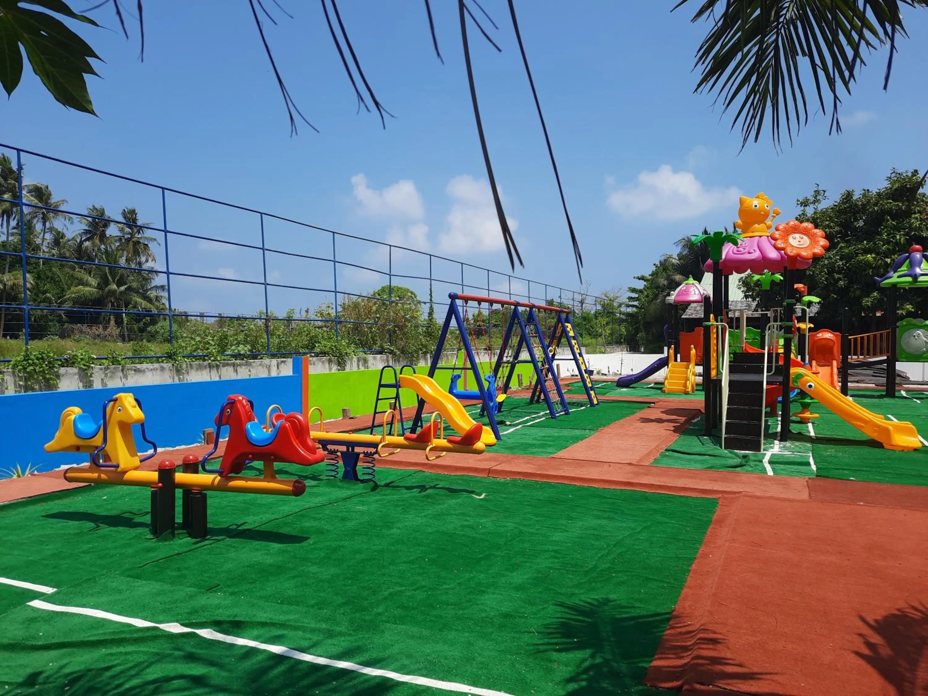 Children play ground in Thundi Village & Spa