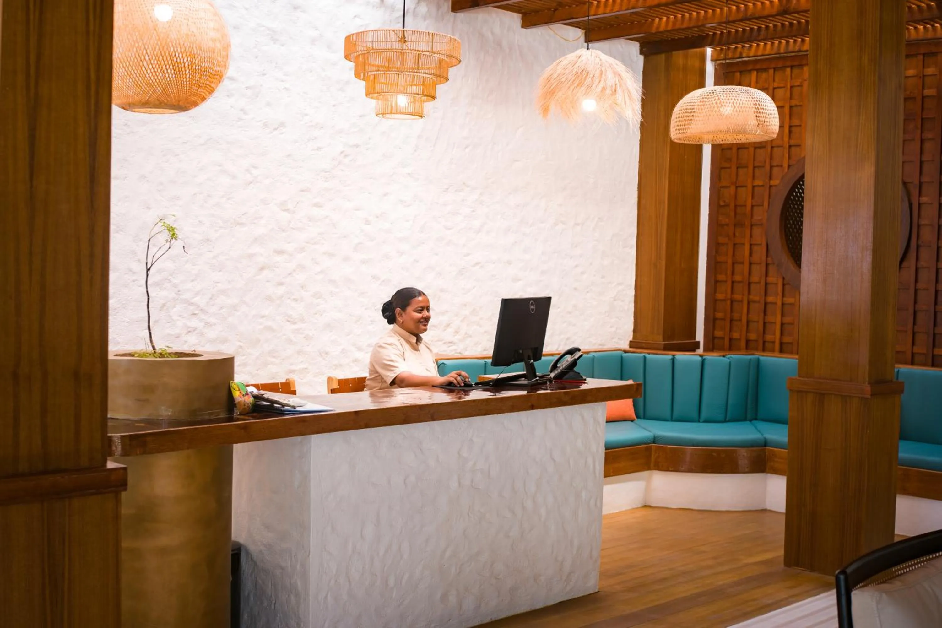 Lobby or reception in Thundi by Biosphere