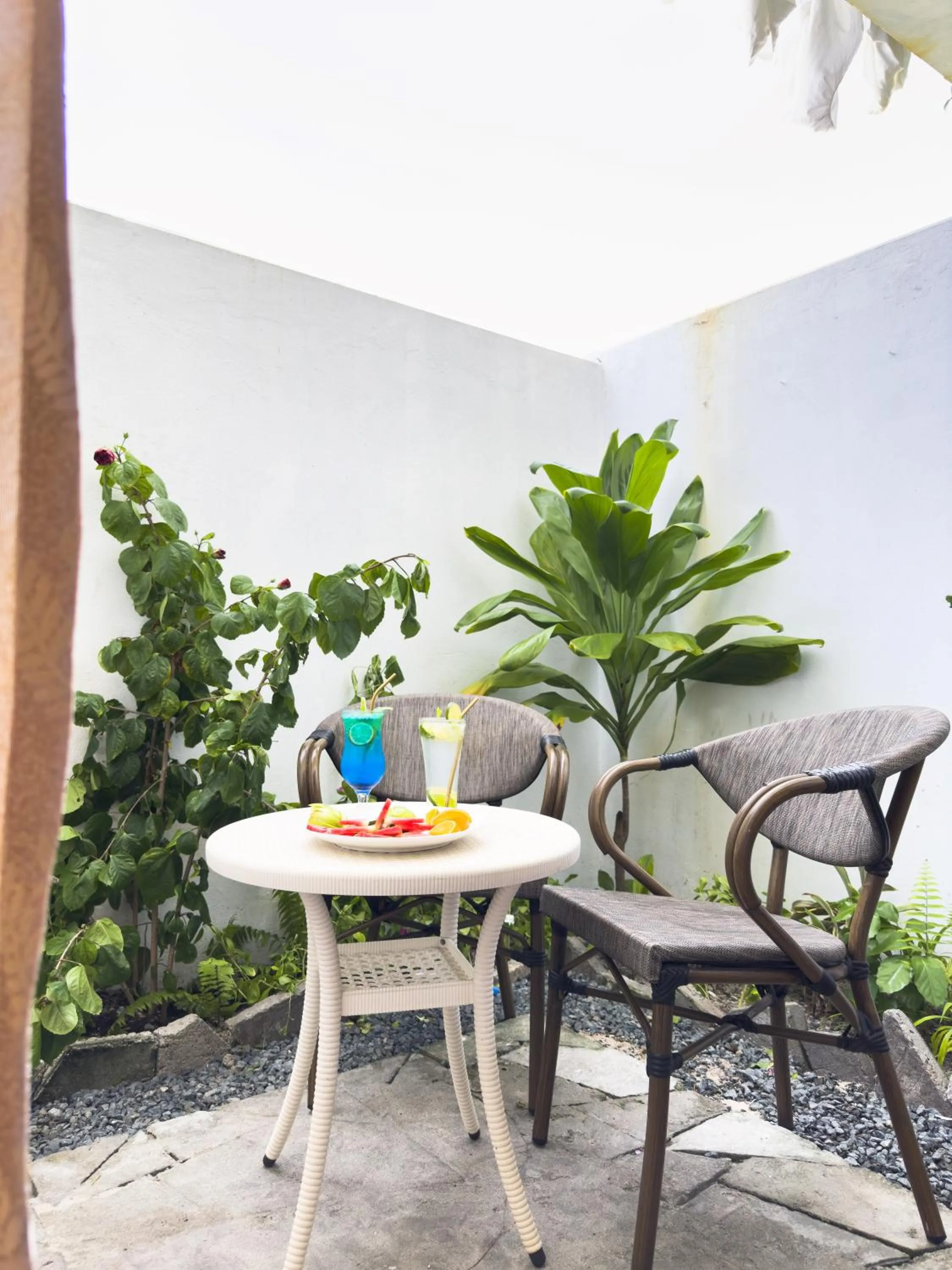 Patio in Thundi Village & Spa