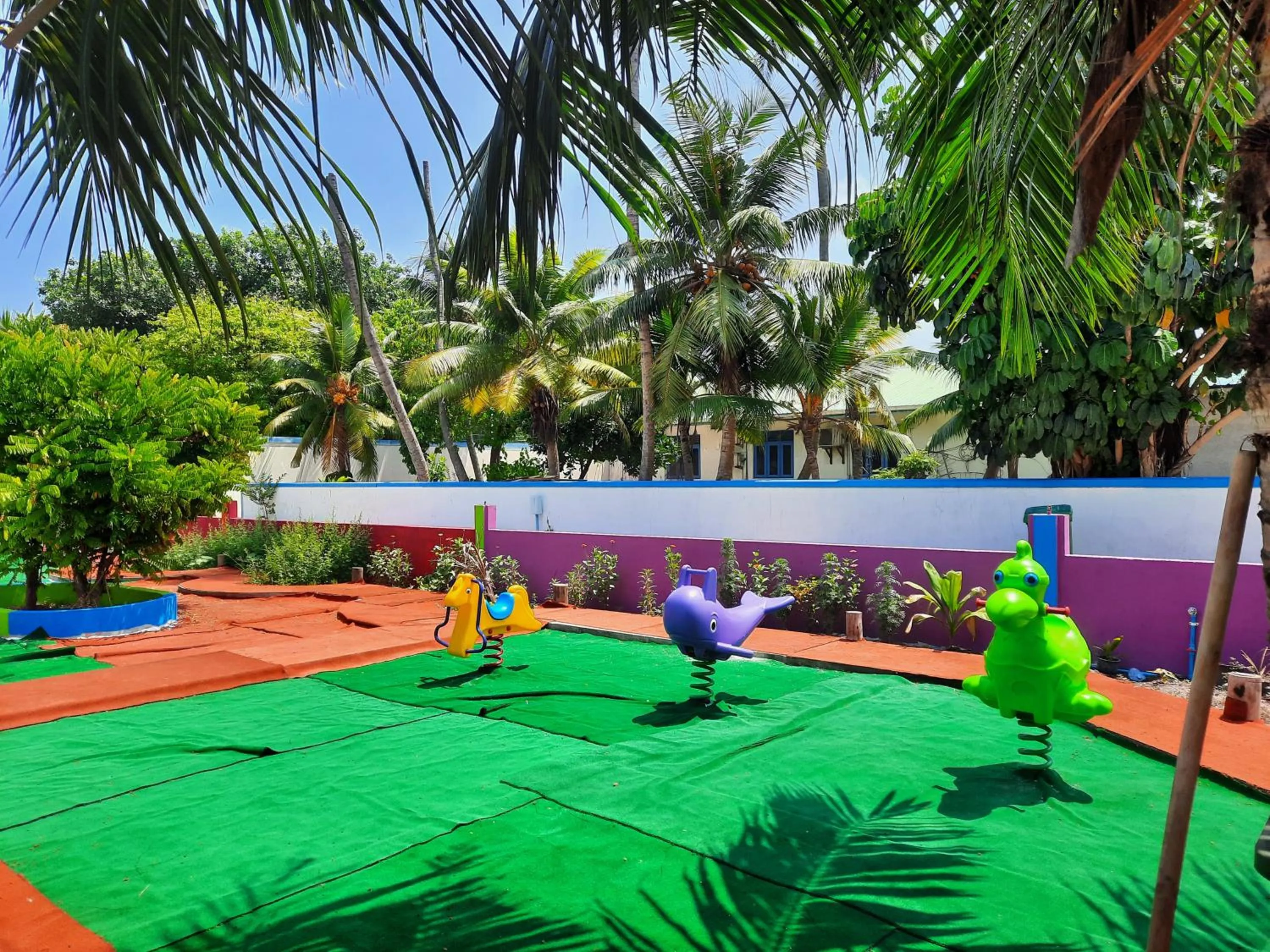 Children play ground in Thundi Village & Spa