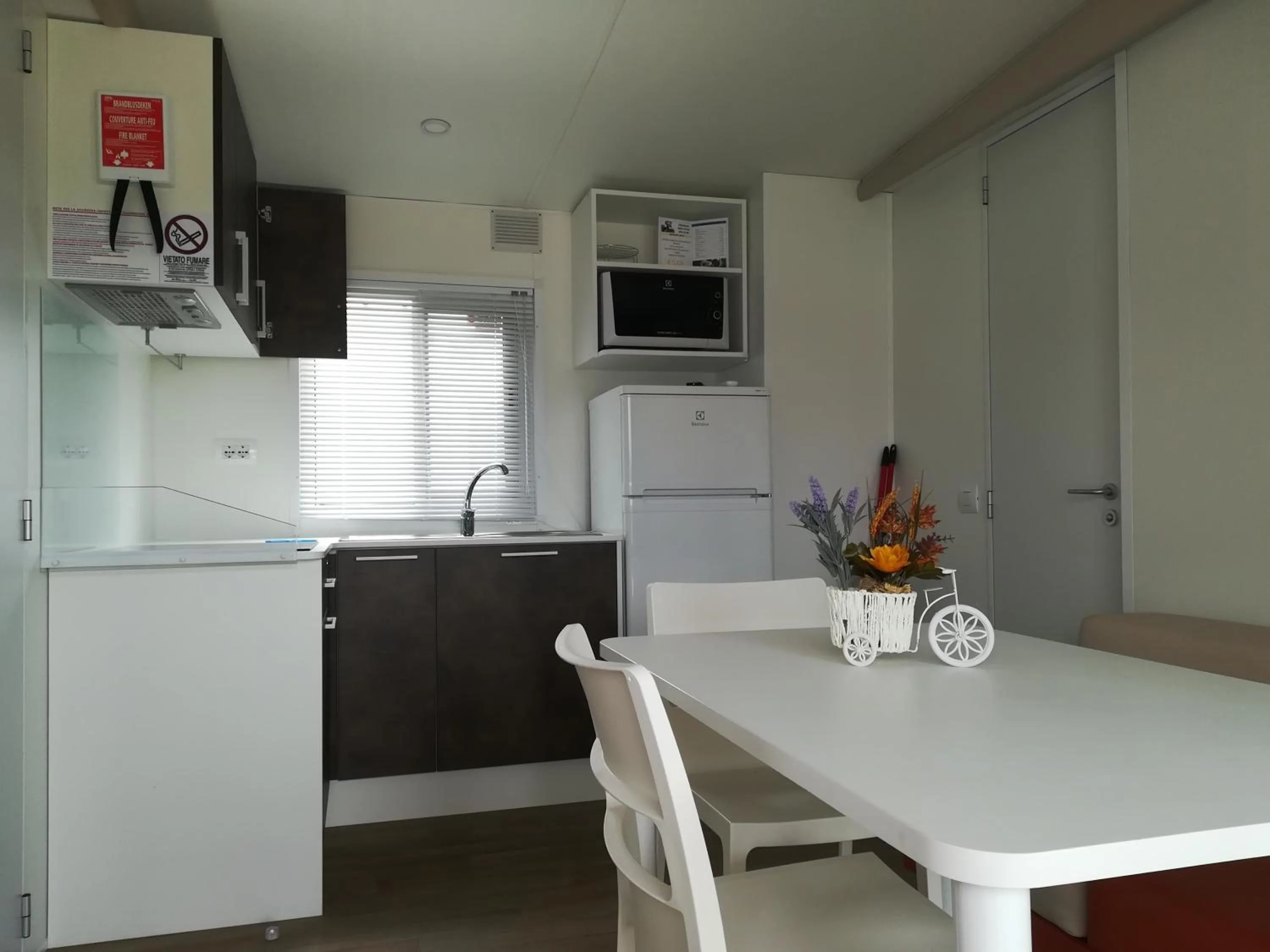 Dining area in Camping Verona Village