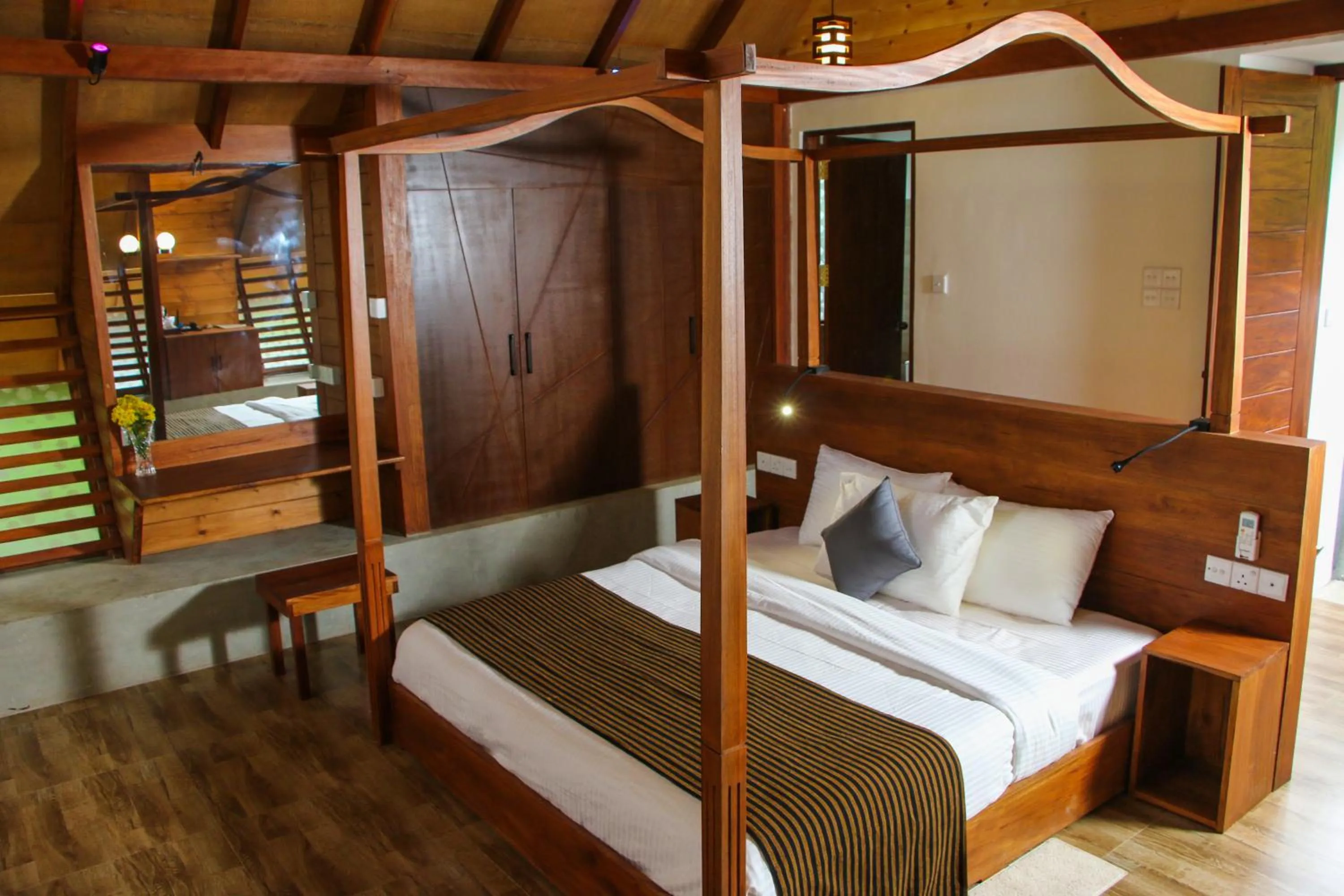 Bed in Aloft Grand Hotel Ella