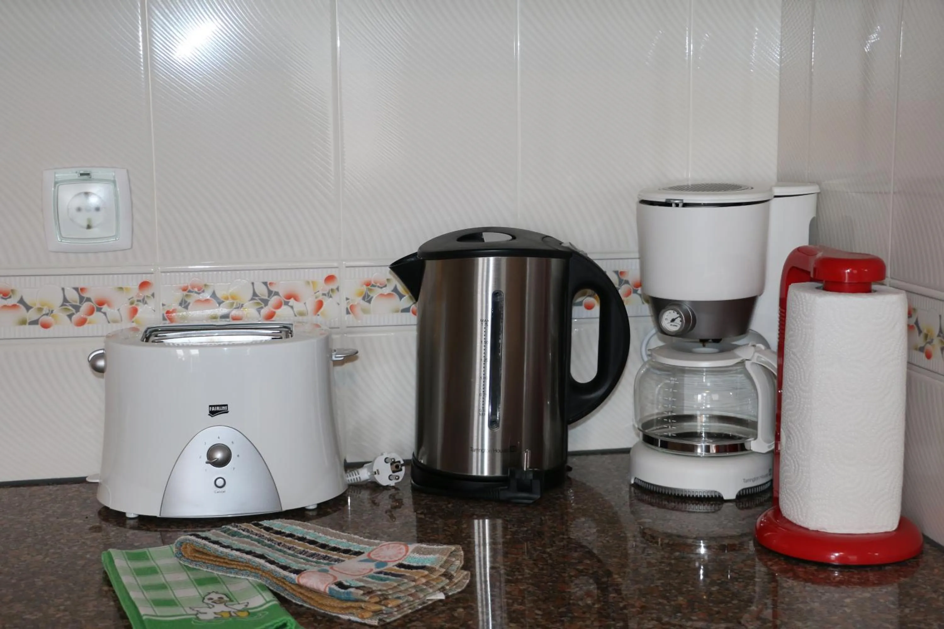 Coffee/tea facilities in Apartamentos São João