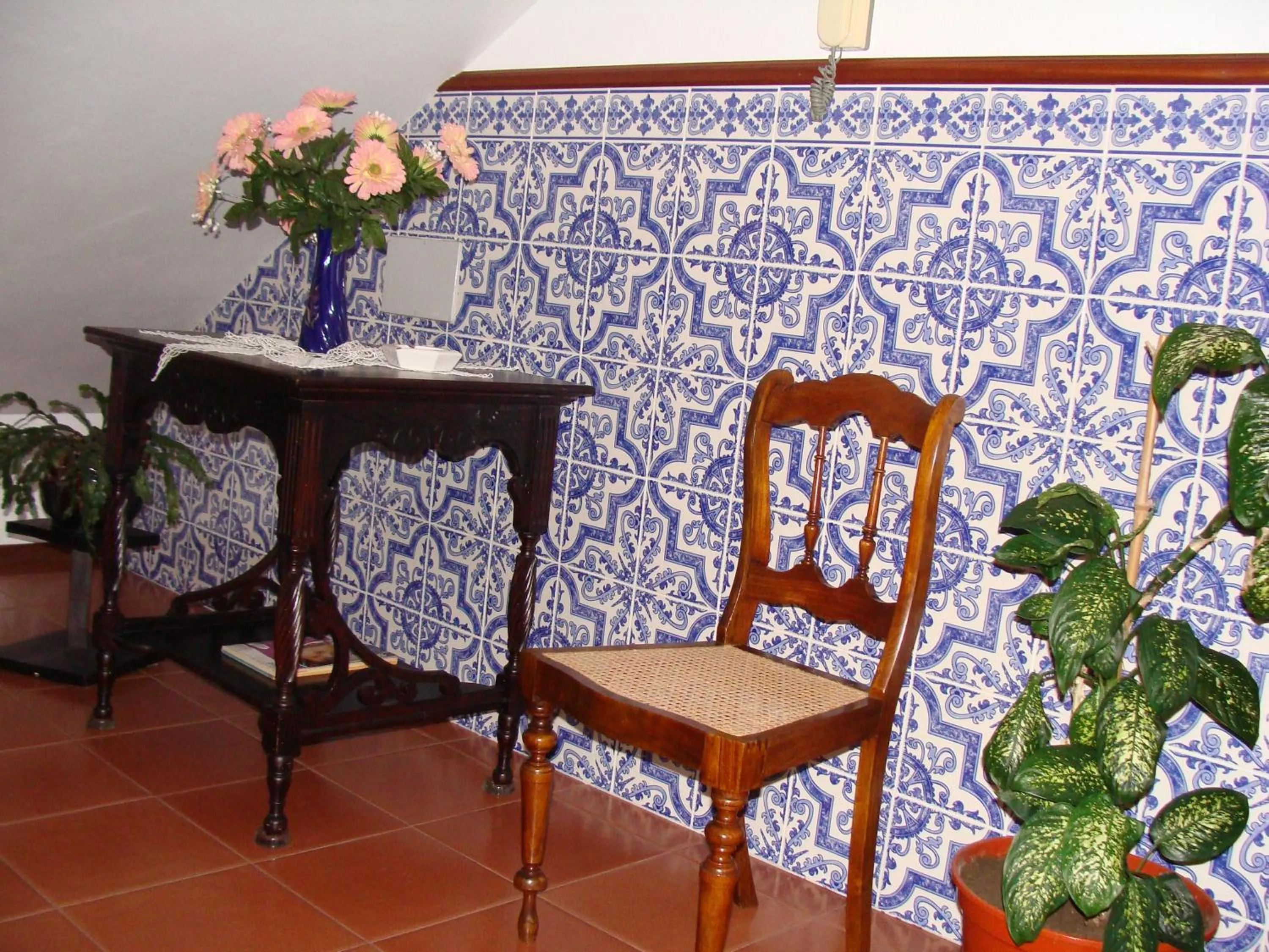 Lobby or reception in Apartamentos São João