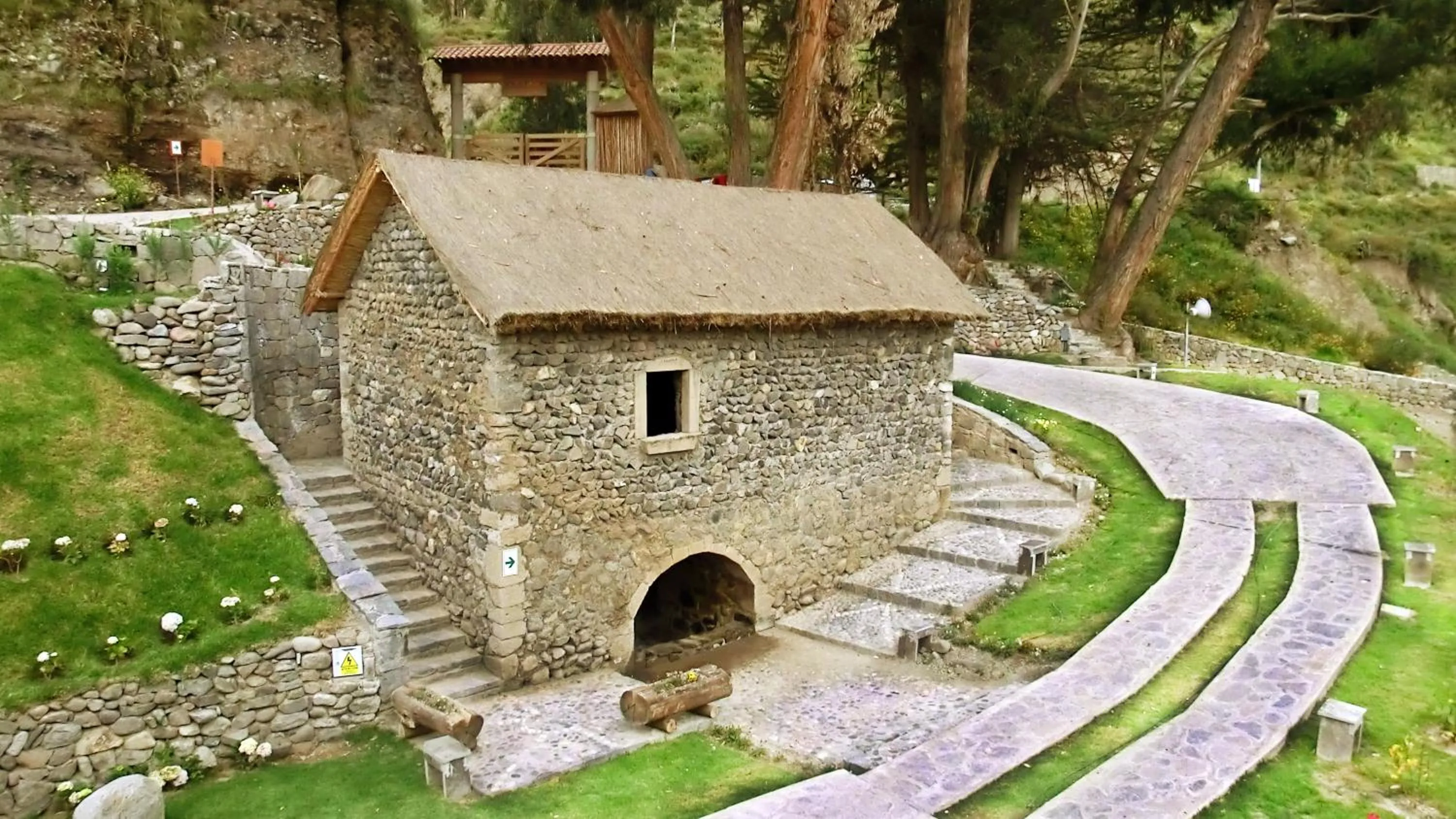 Decorative detail in Aranwa Pueblito Encantado del Colca