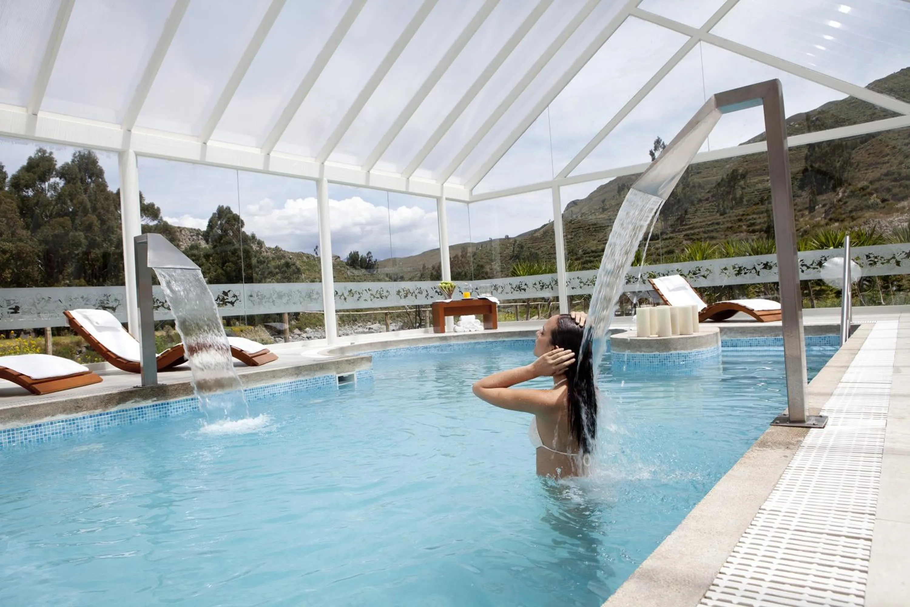 Spa and wellness centre/facilities in Aranwa Pueblito Encantado del Colca