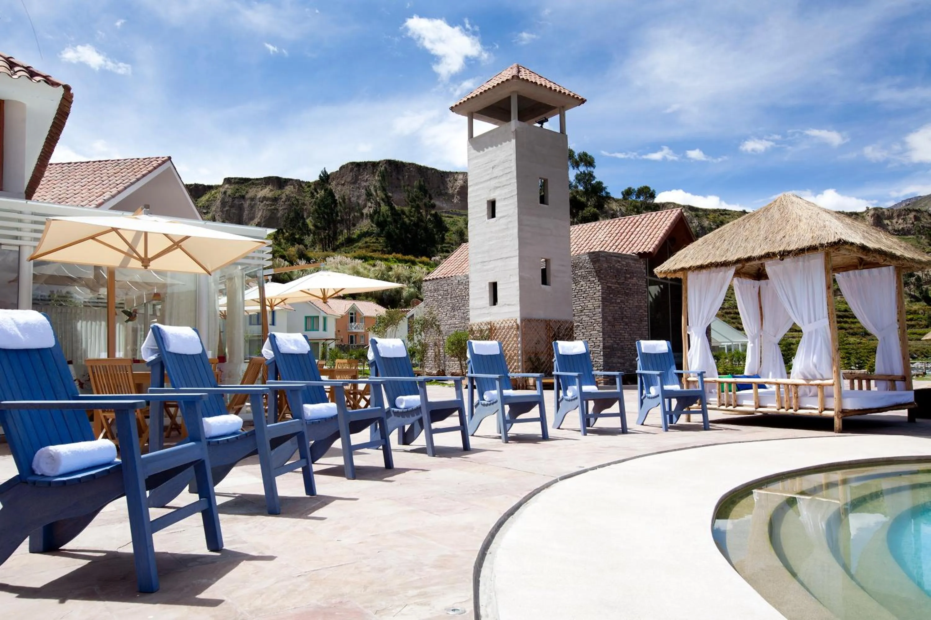 Decorative detail in Aranwa Pueblito Encantado del Colca