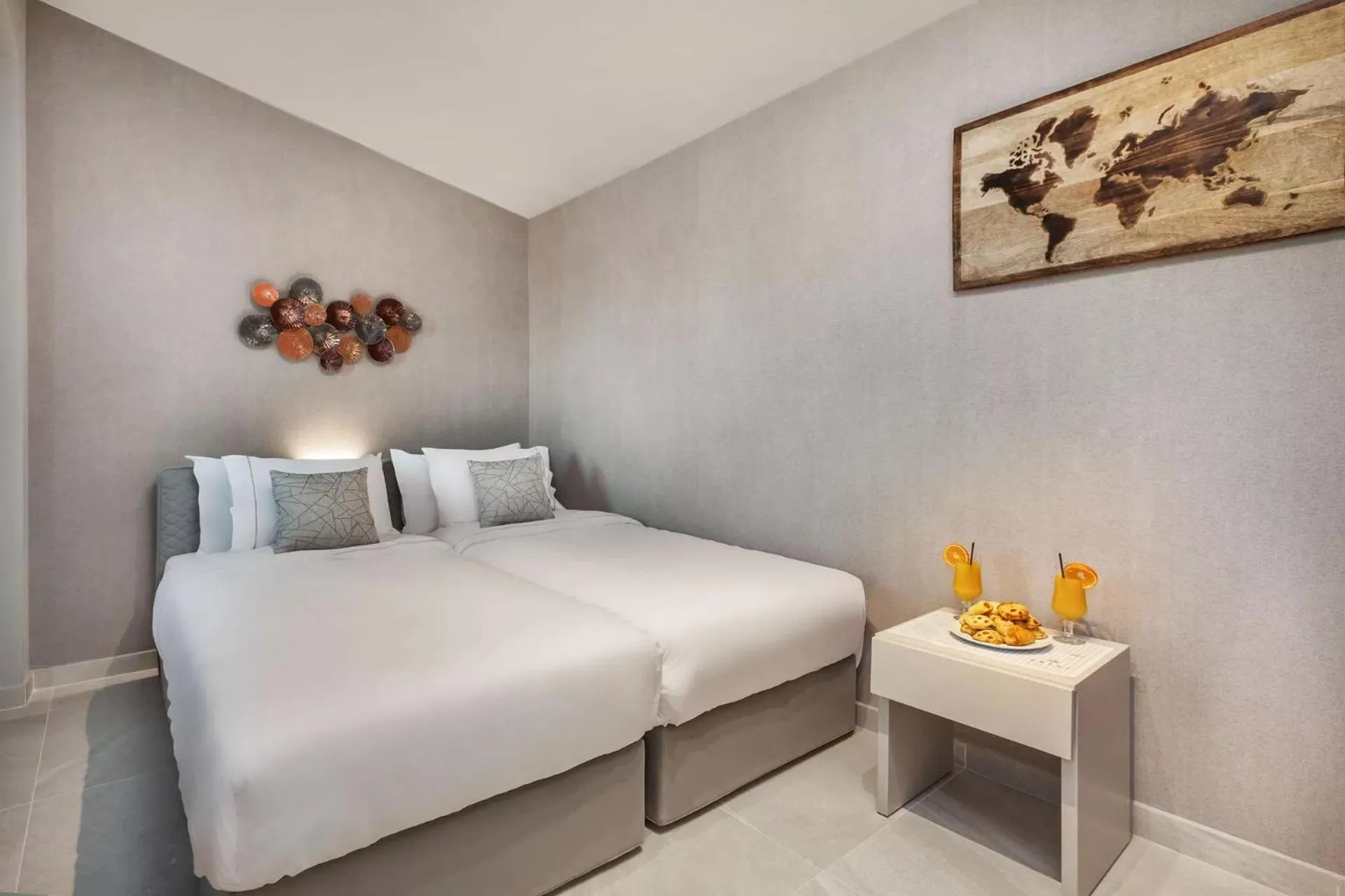 Bedroom, Bed in Pefki Deluxe Residences