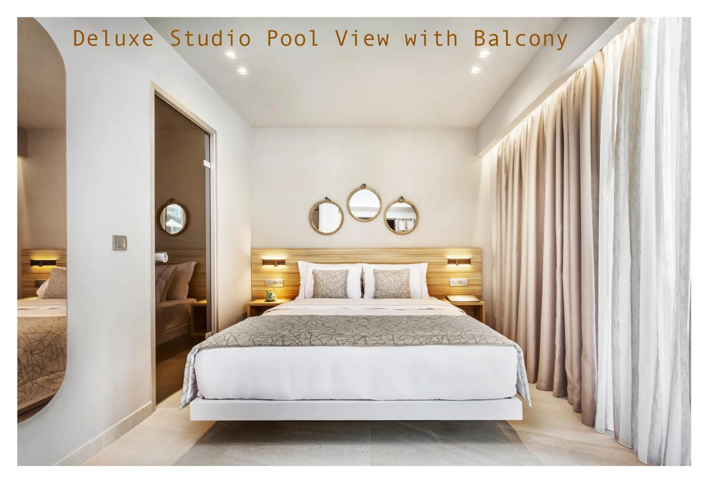 Bed in Pefki Deluxe Residences