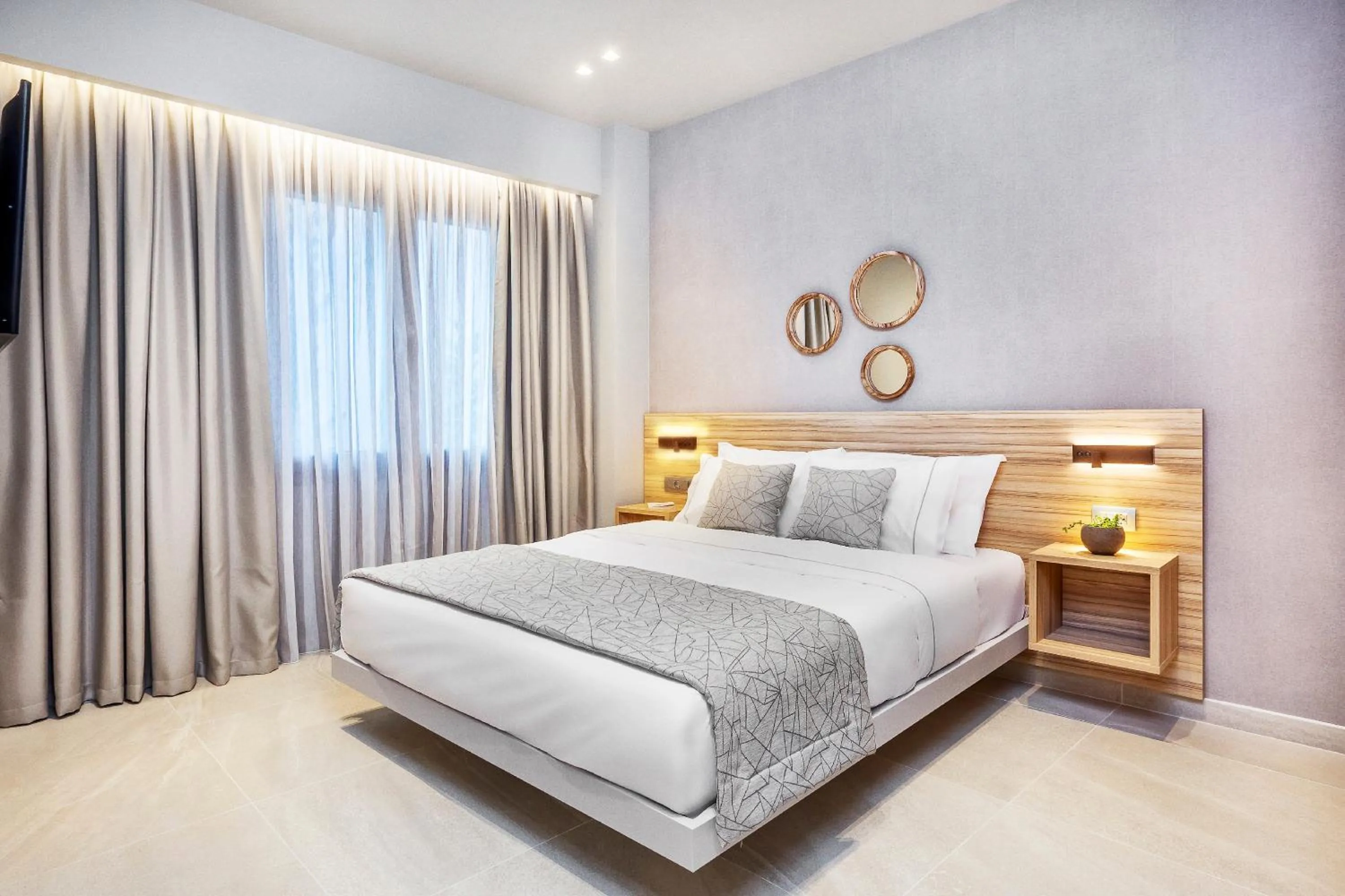 Bedroom, Bed in Pefki Deluxe Residences