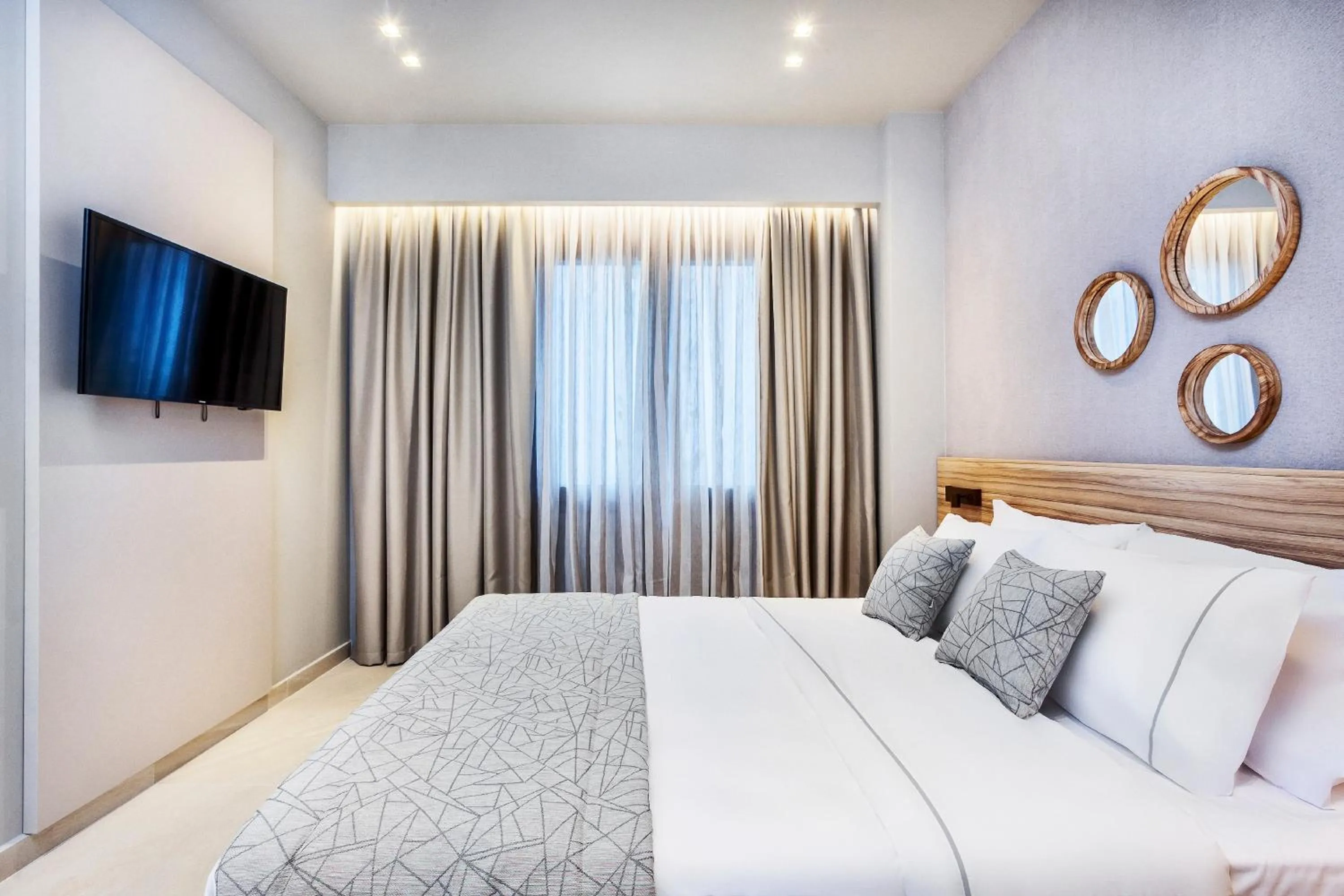 Bed in Pefki Deluxe Residences