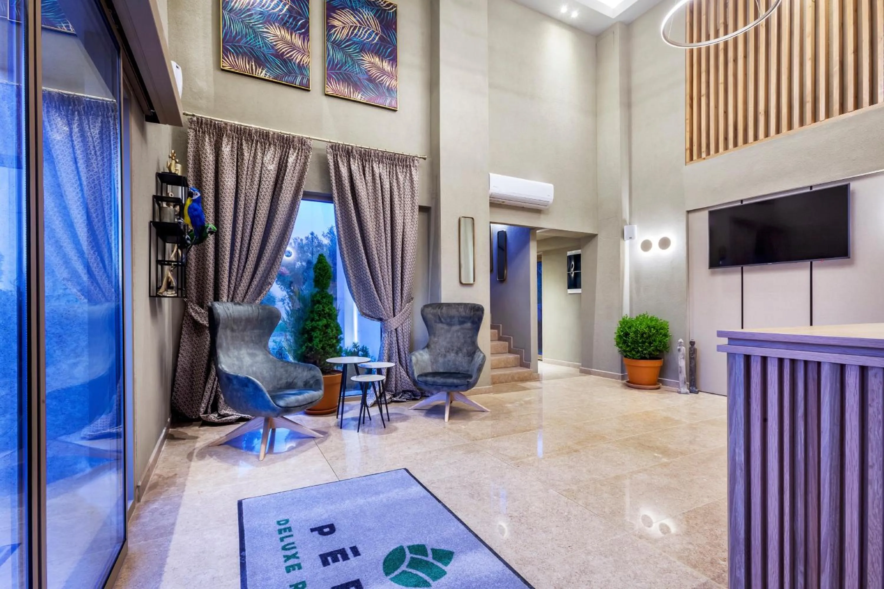 Lobby or reception in Pefki Deluxe Residences