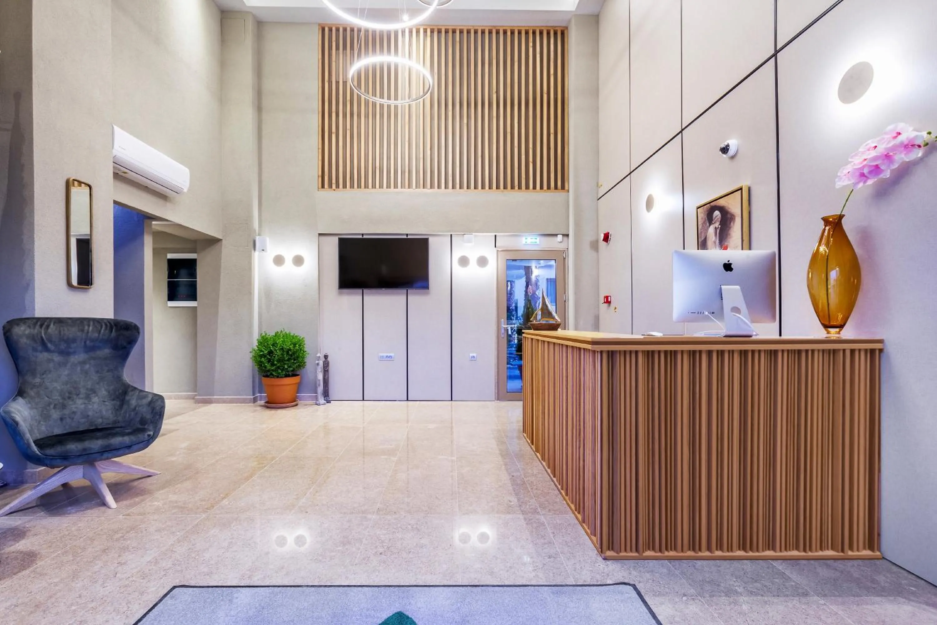 Lobby or reception in Pefki Deluxe Residences