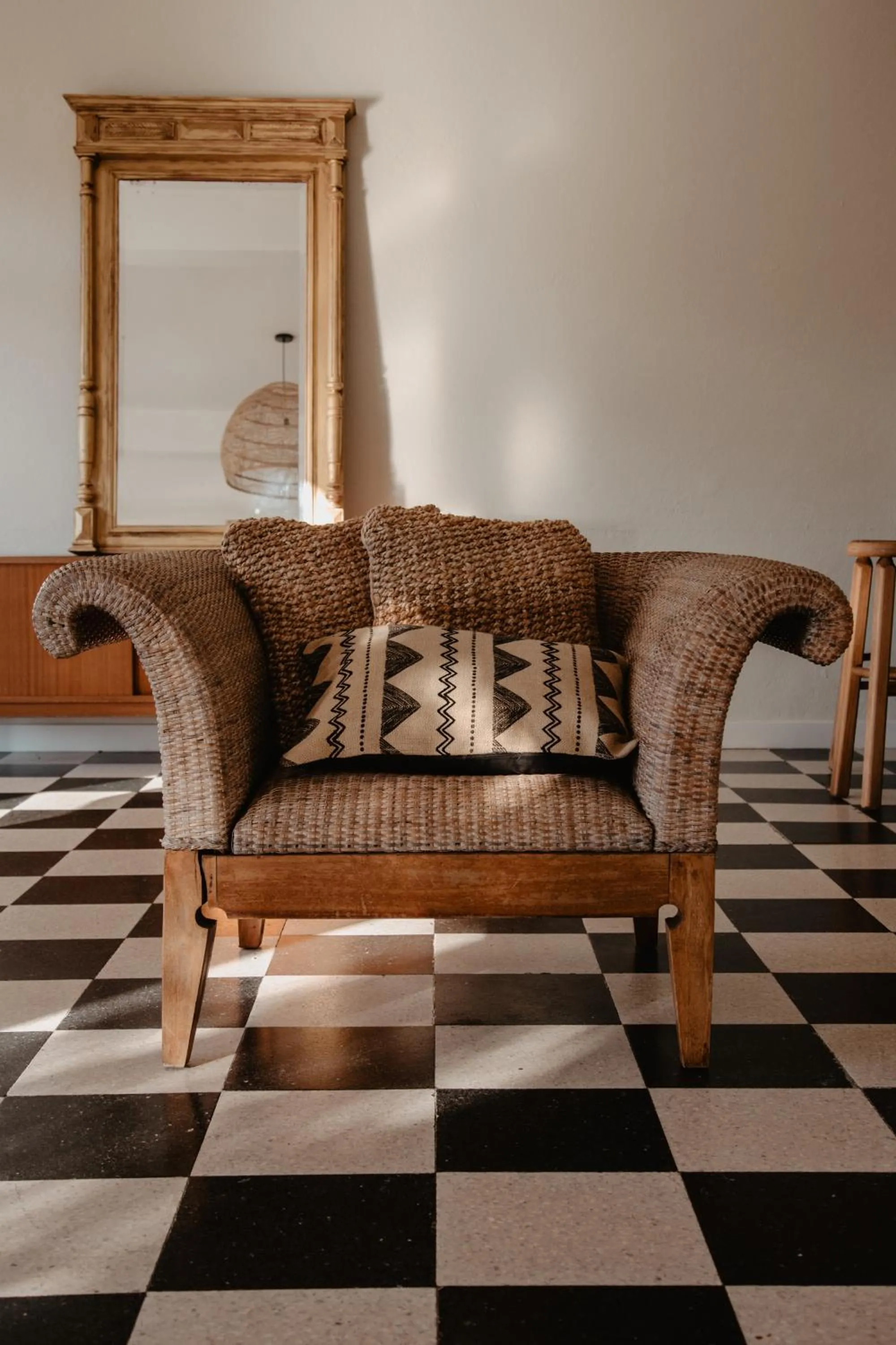 Lobby or reception in L'Aiglon