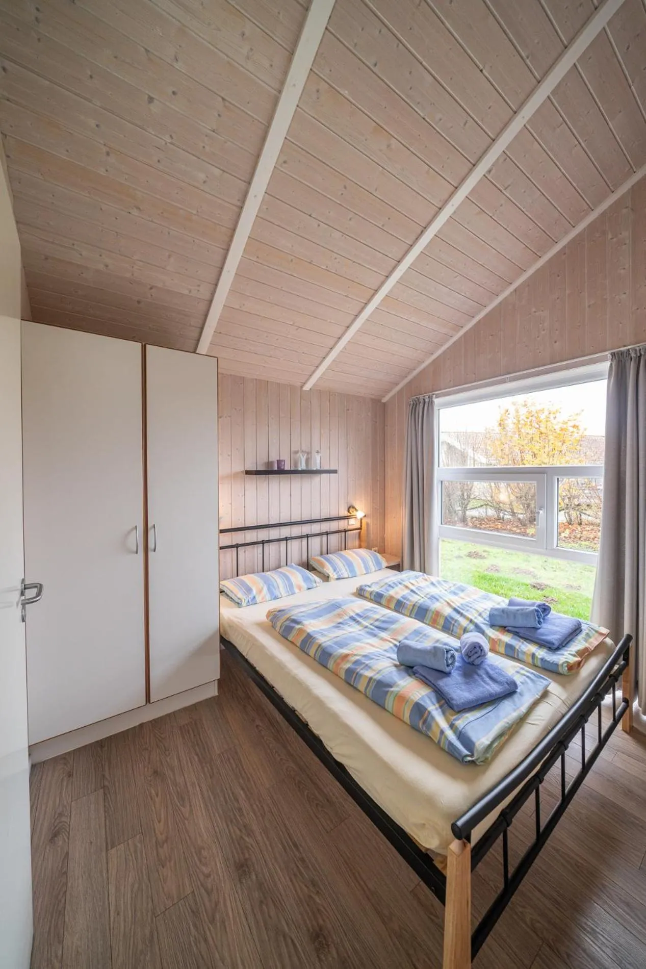 Bedroom, Bed in Ferienhaus Wellnessoase