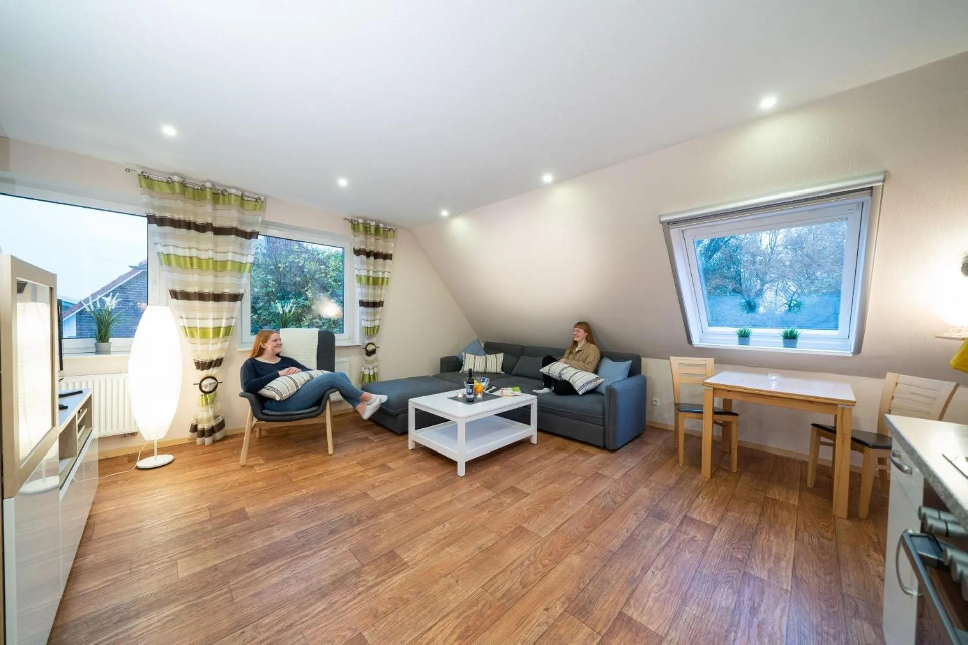 Living room in Ferienwohnung Kiebitz IV