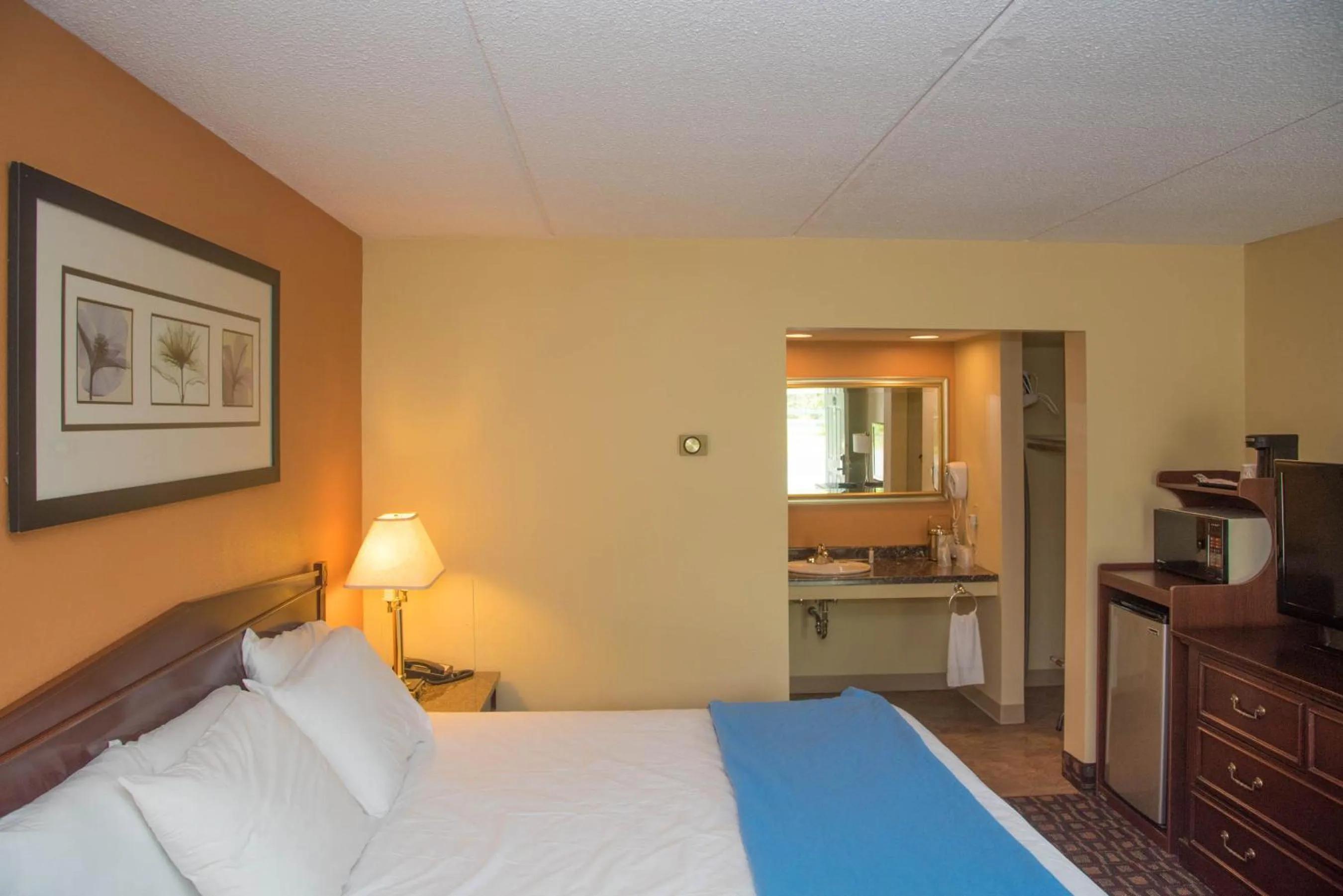 Photo of the whole room, Bed in Colonnade Inn