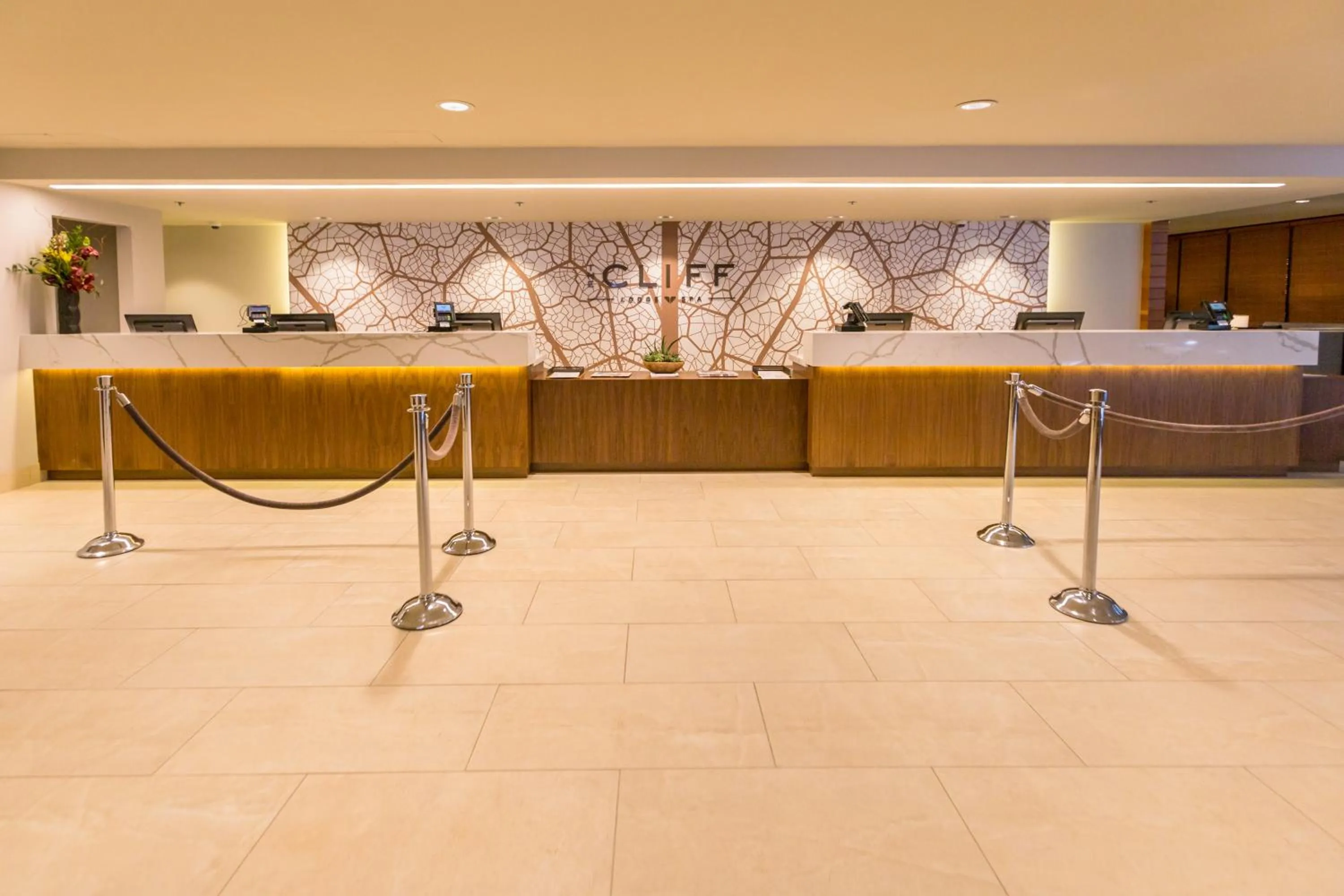 Lobby or reception in Cliff Lodge and Spa