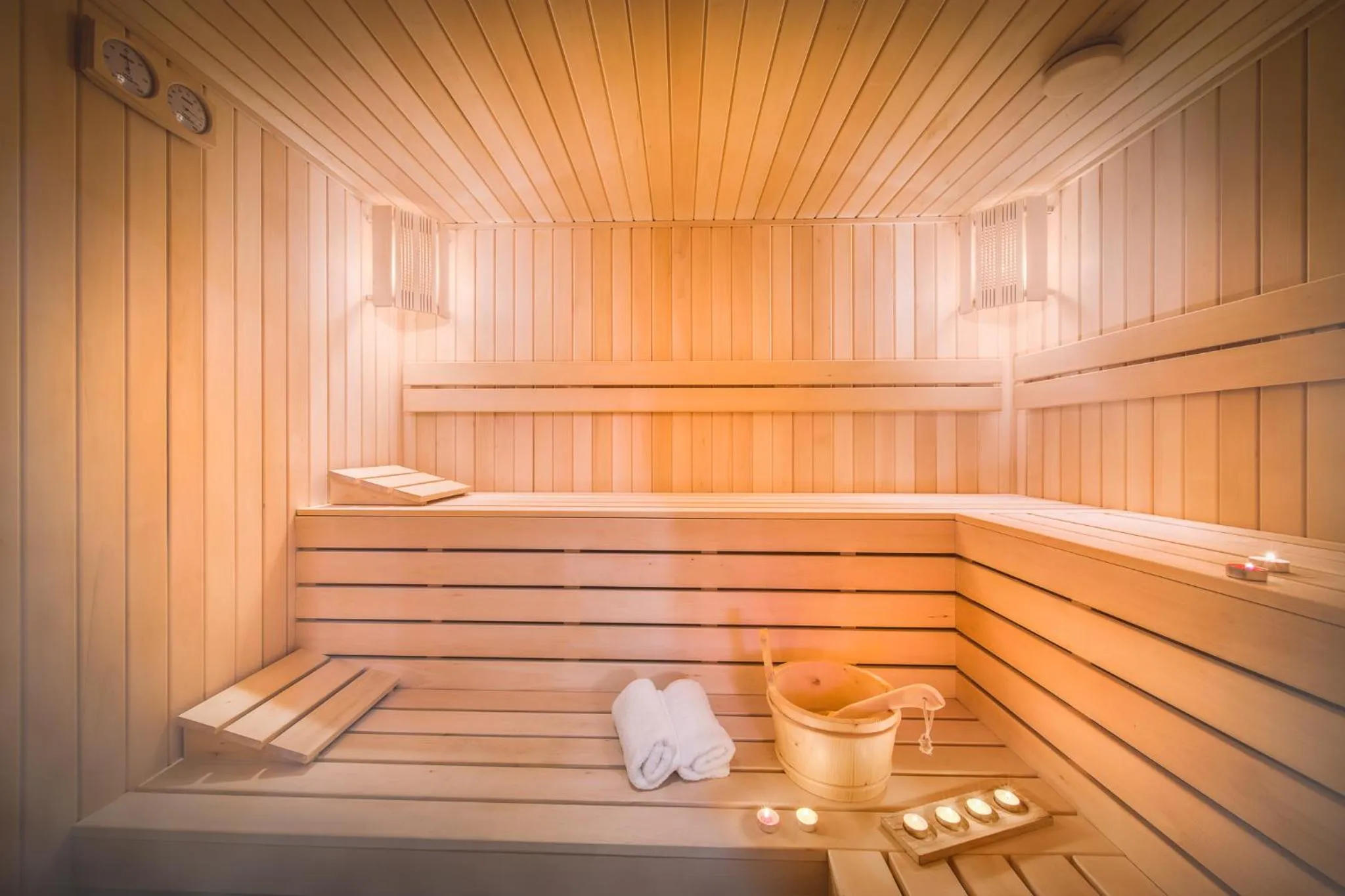 Sauna in Central Point Boutique Hotel