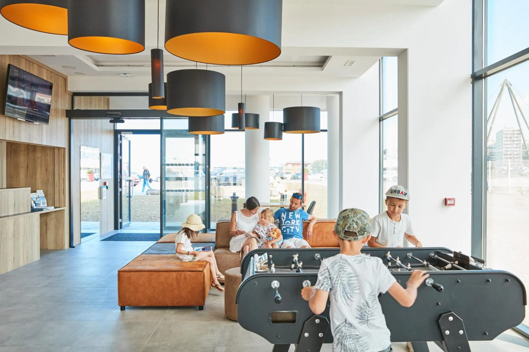 Lobby or reception in Evancy La Marina Boulogne-sur-Mer