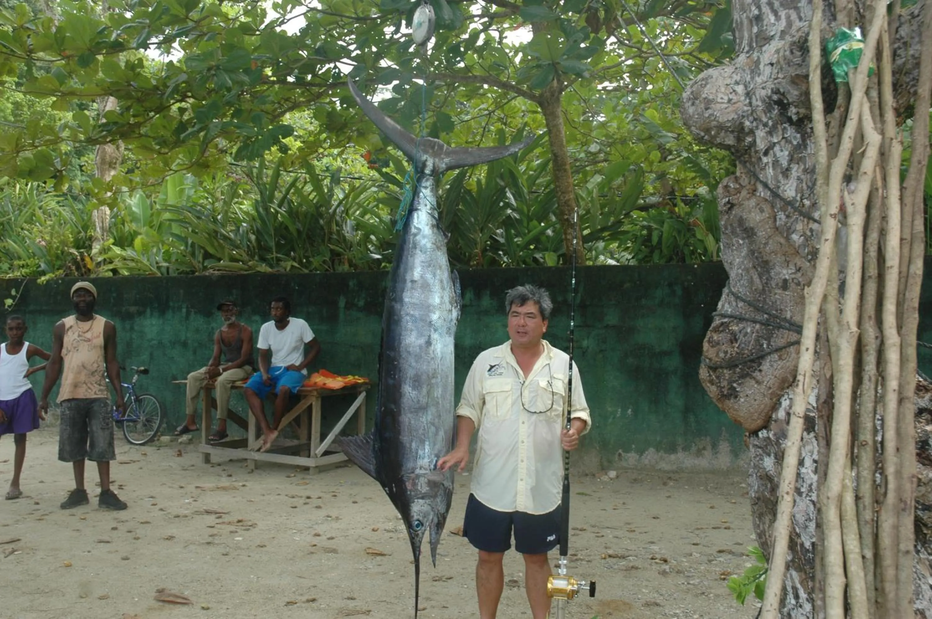 Fishing in Moon San Villa at the Blue Lagoon