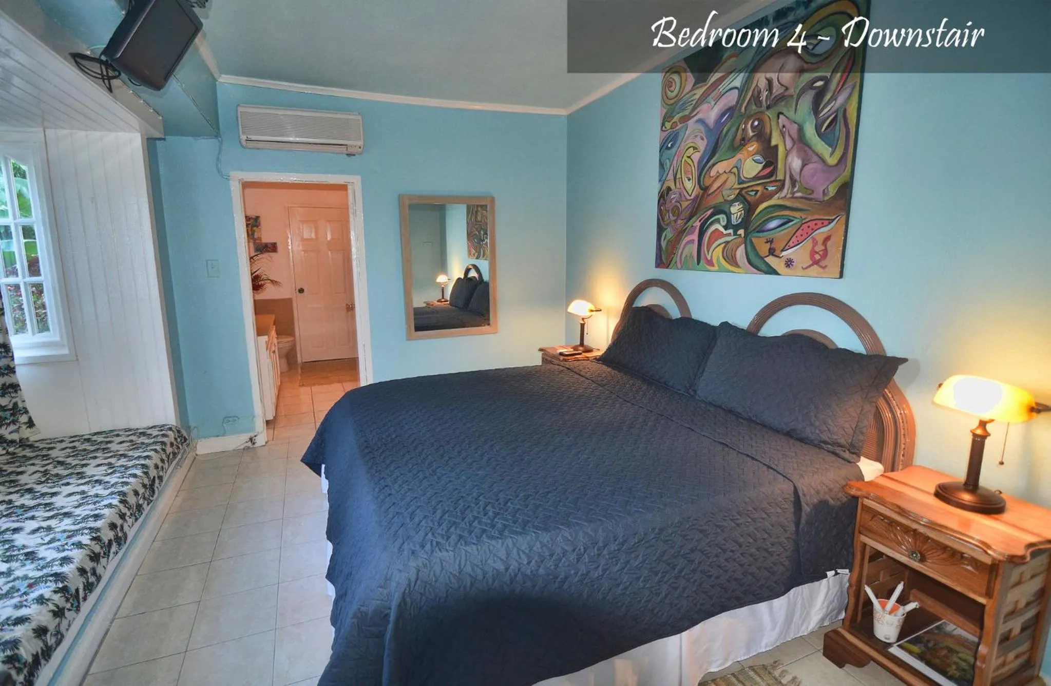 Bedroom, Bed in Moon San Villa at the Blue Lagoon